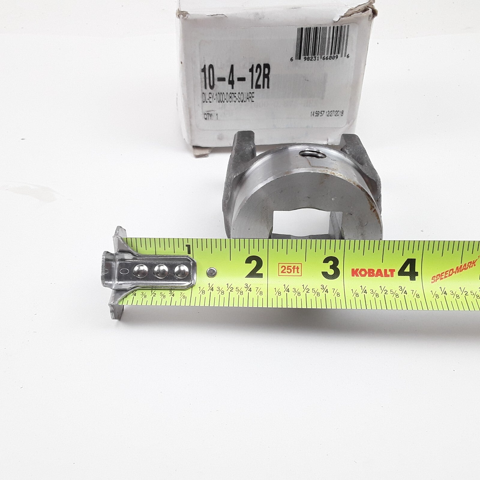 World American 10-4-12R 1000 Series Power Take Off (PTO) End Yoke 0.875" Square