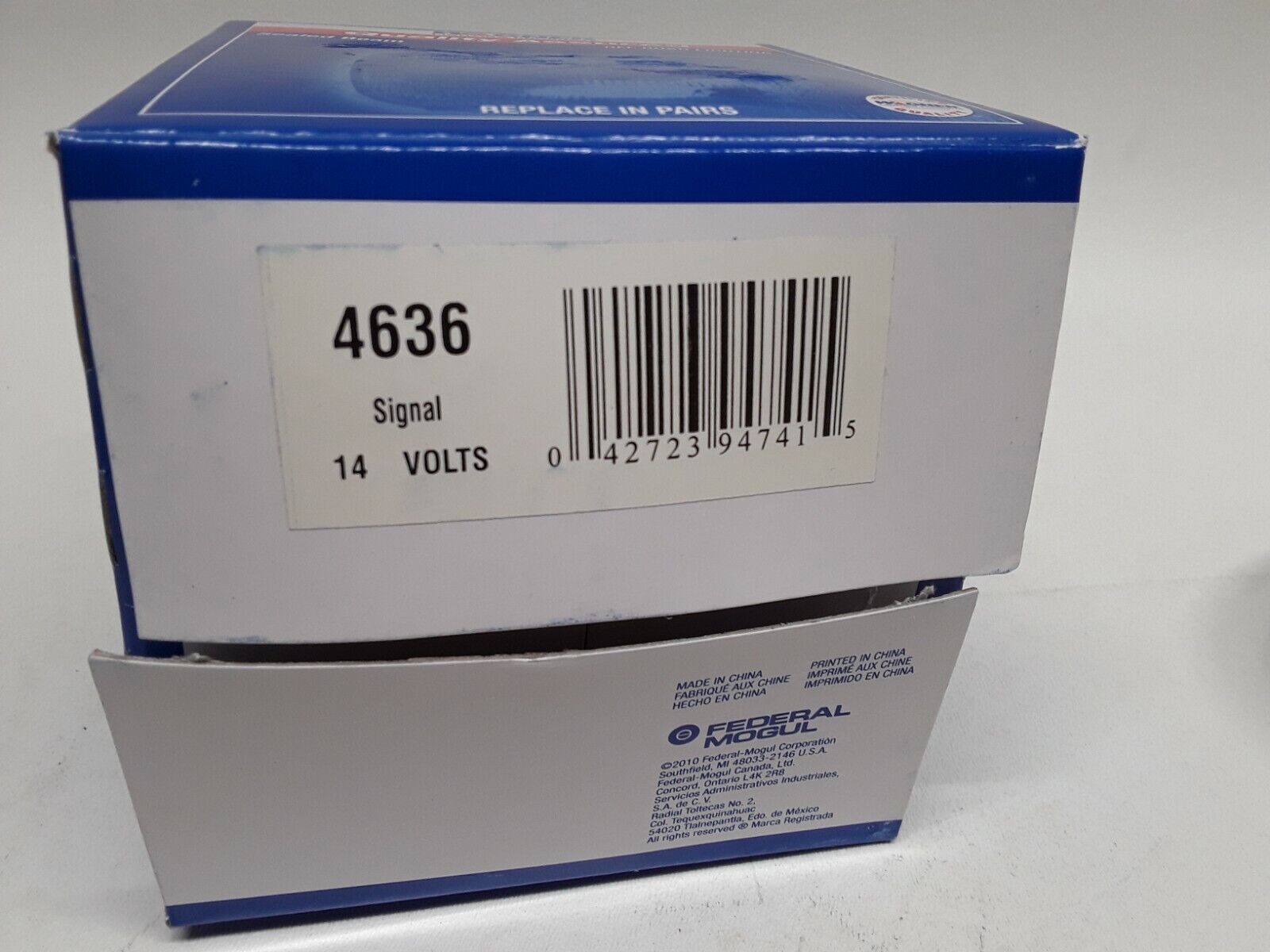 CLEAR Headlight Bulb Wagner Lighting 4636 14V 80W FAST FREE SHIPPING - HotCarParts