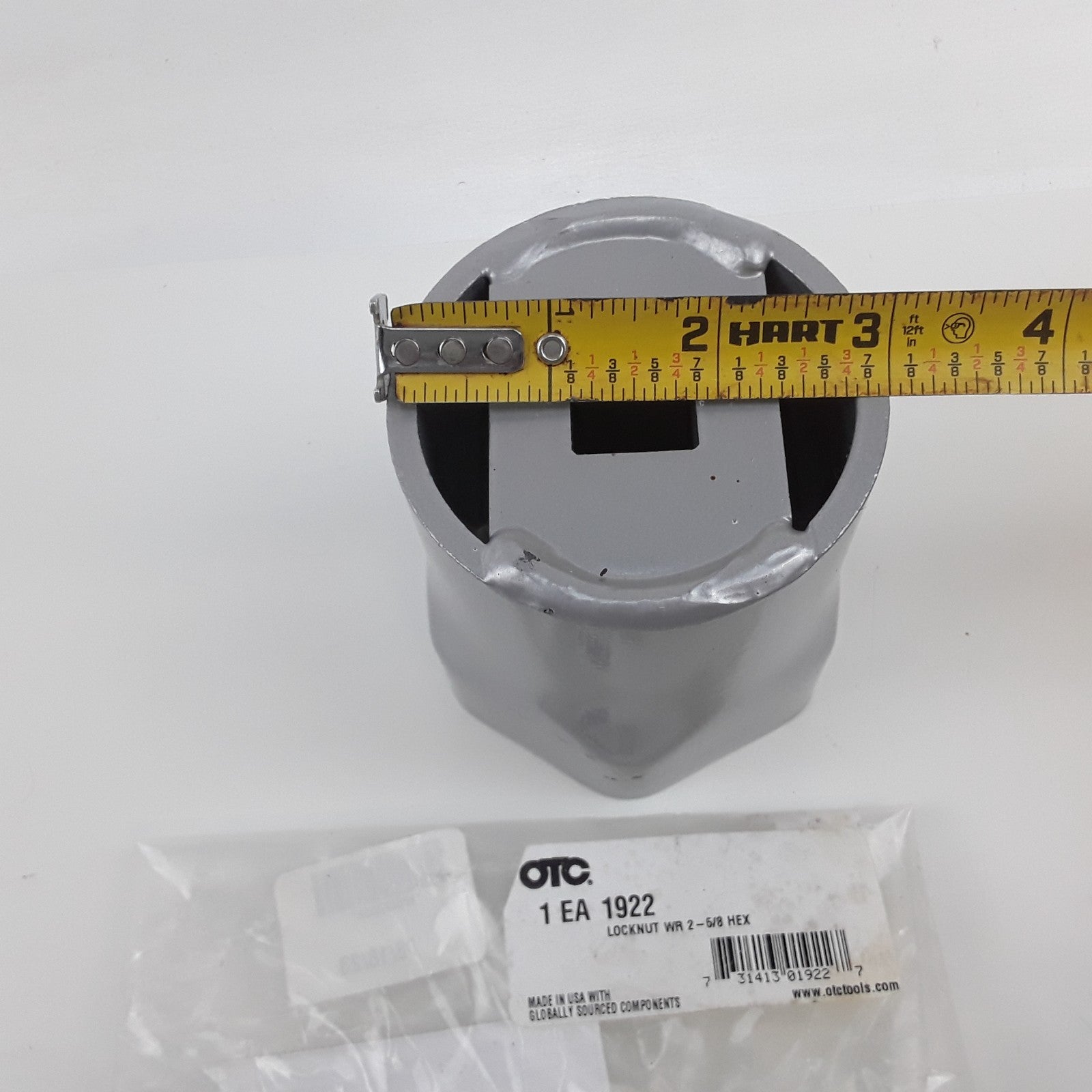 OTC 1922 Truck Wheel Bearing Locknut Sockets Assembly 2-5/8" 6-Point