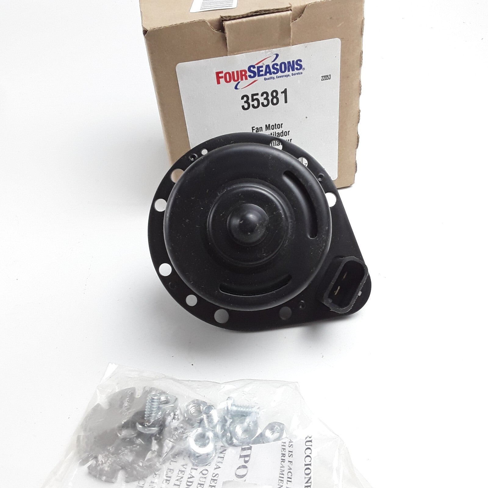 Condenser Fan Motor Fits Buick Cadillac Oldsmobile Pontiac 1990 1991 1992-2005