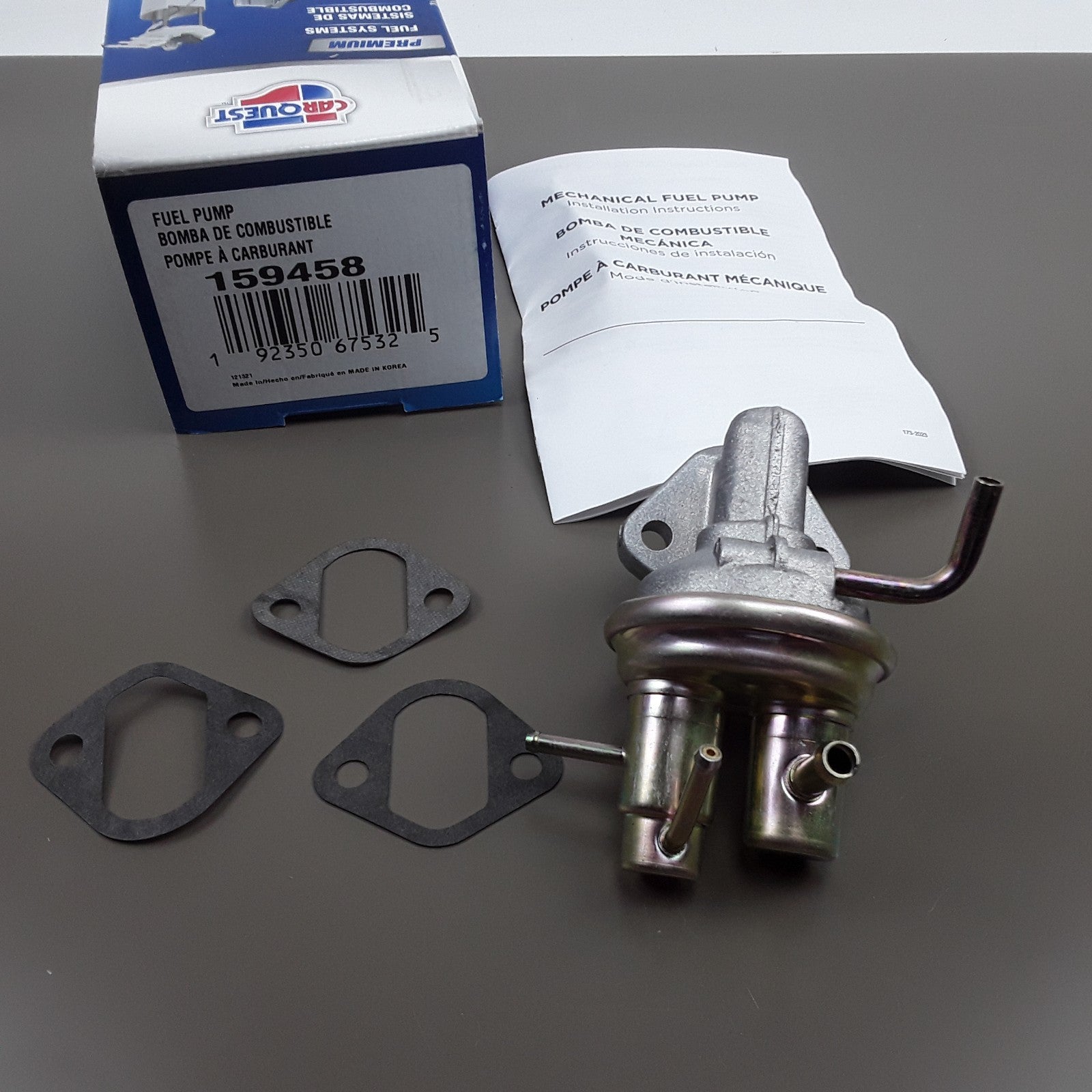 Carquest 159458 Mechanical Fuel Pump Fits Suzuki Samurai 1986 1987 1988 1989 1.3