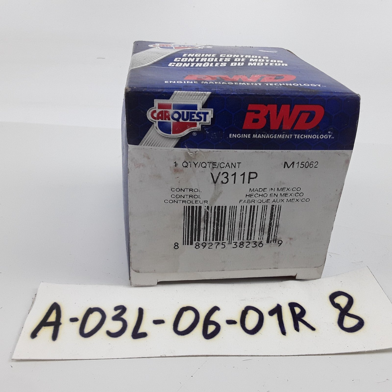 BWD V311P Vacuum Advance Control Fits 1969 Lincoln Mark III 7.5 L V8