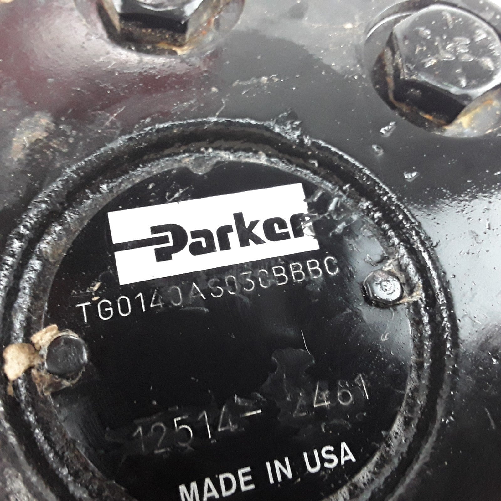 Parker TG0140AS030BBBC TG Series Hydraulic Motor For Excavator Harvester Tractor