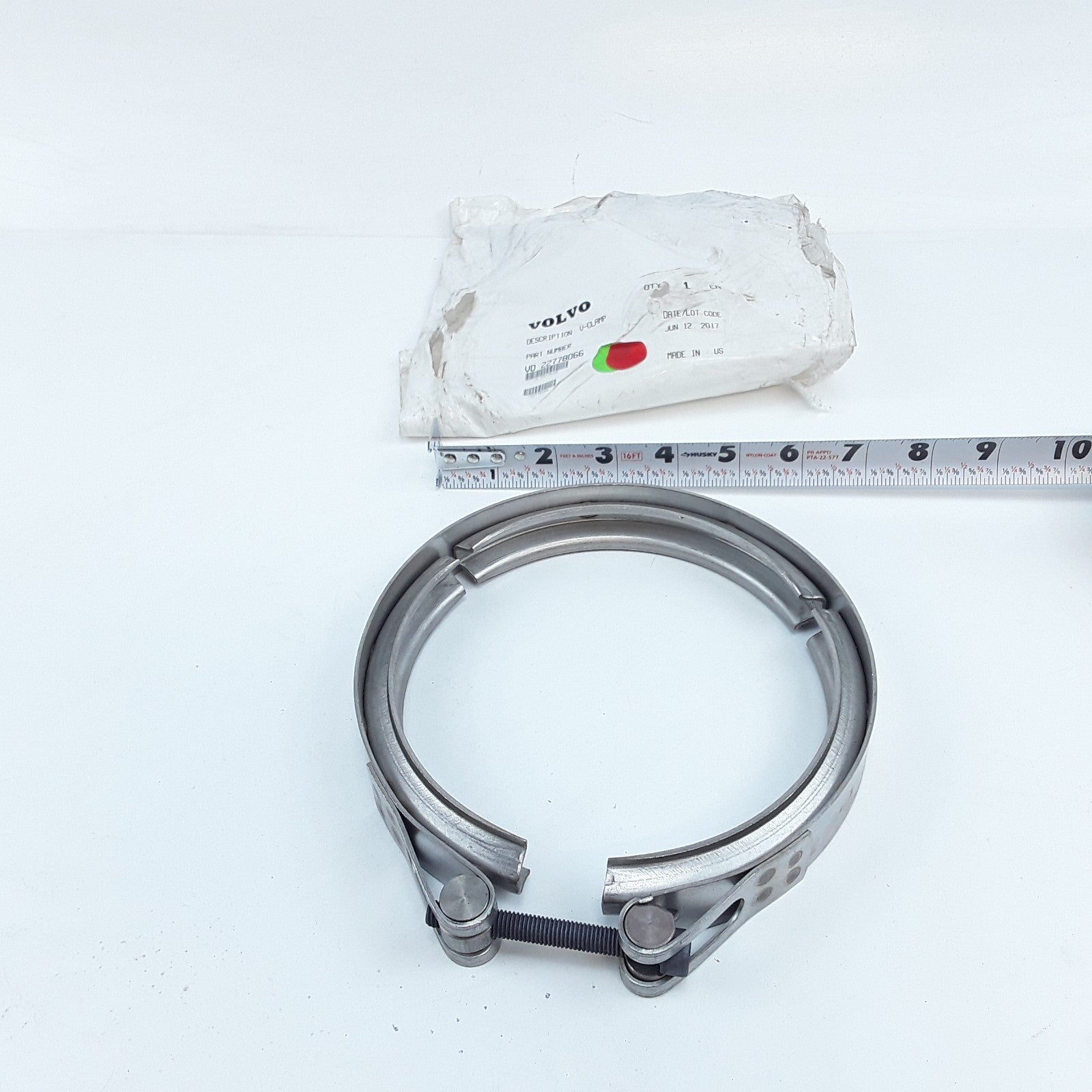 Diesel Particulate Filter (DPF) V-Band Clamp For Volvo & Mack MP7, MP8, D11, D13