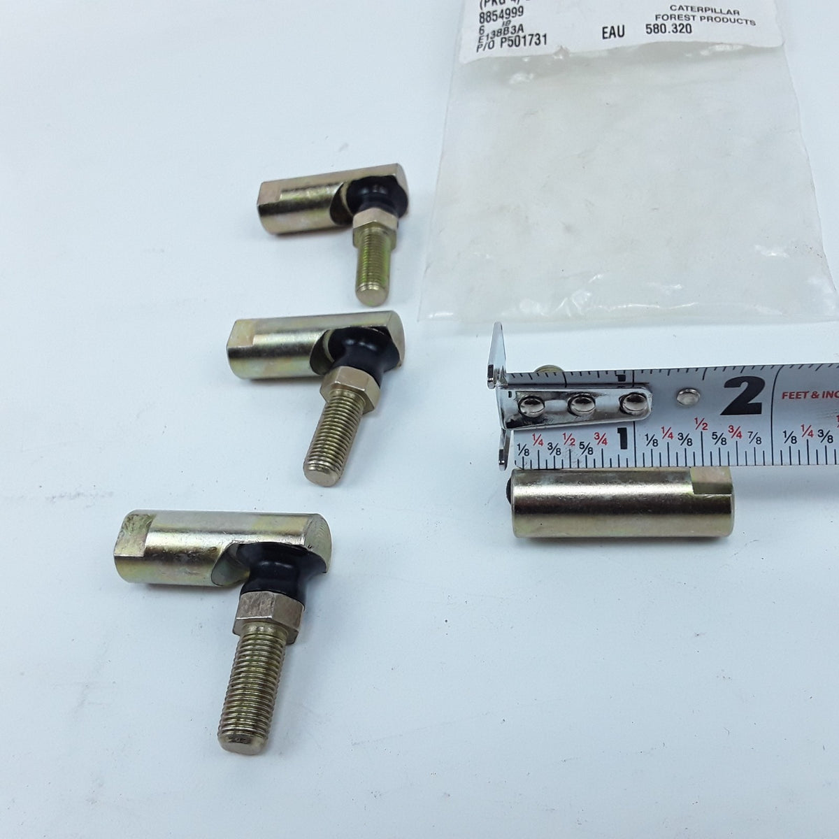 Shift Linkage Ball Joints Fits Caterpillar Forest Products Set of 4pcs 8854999