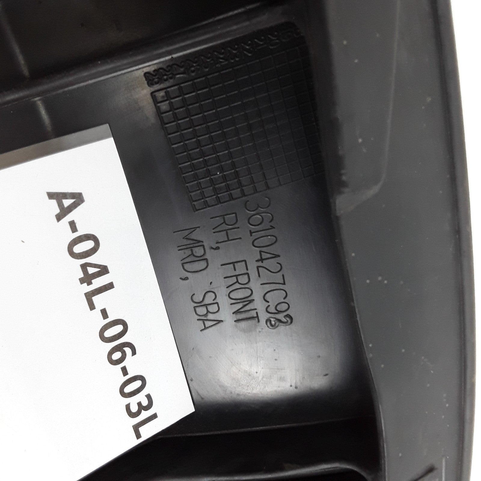 International Navistar 3610427C93 Front Right Extension Assembly Fits SBA MRD