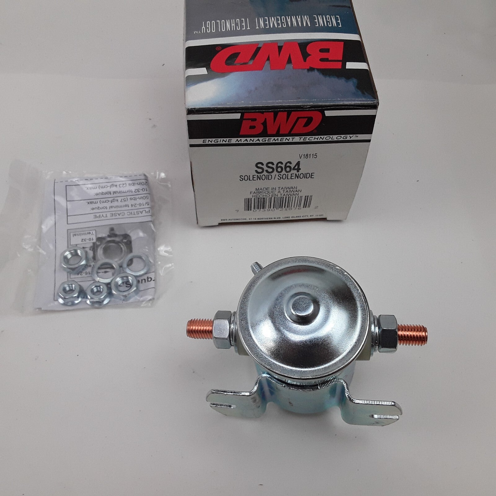 Starter Solenoid Fits Ford E-150 2004-2007 F-150 1985-1998 F-250 1985-1992