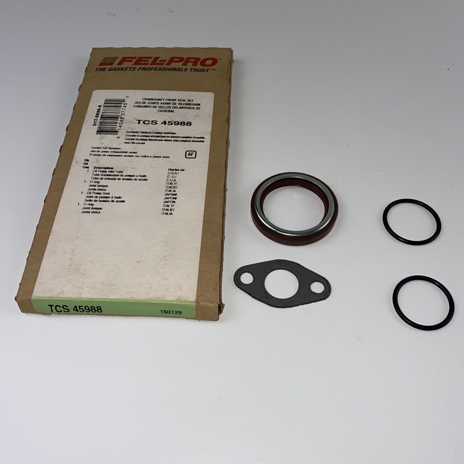 Fel-Pro TCS 45988 Engine Crankshaft Seal Kit, Front for Honda Civic 1.6L 99-2000 - HotCarParts