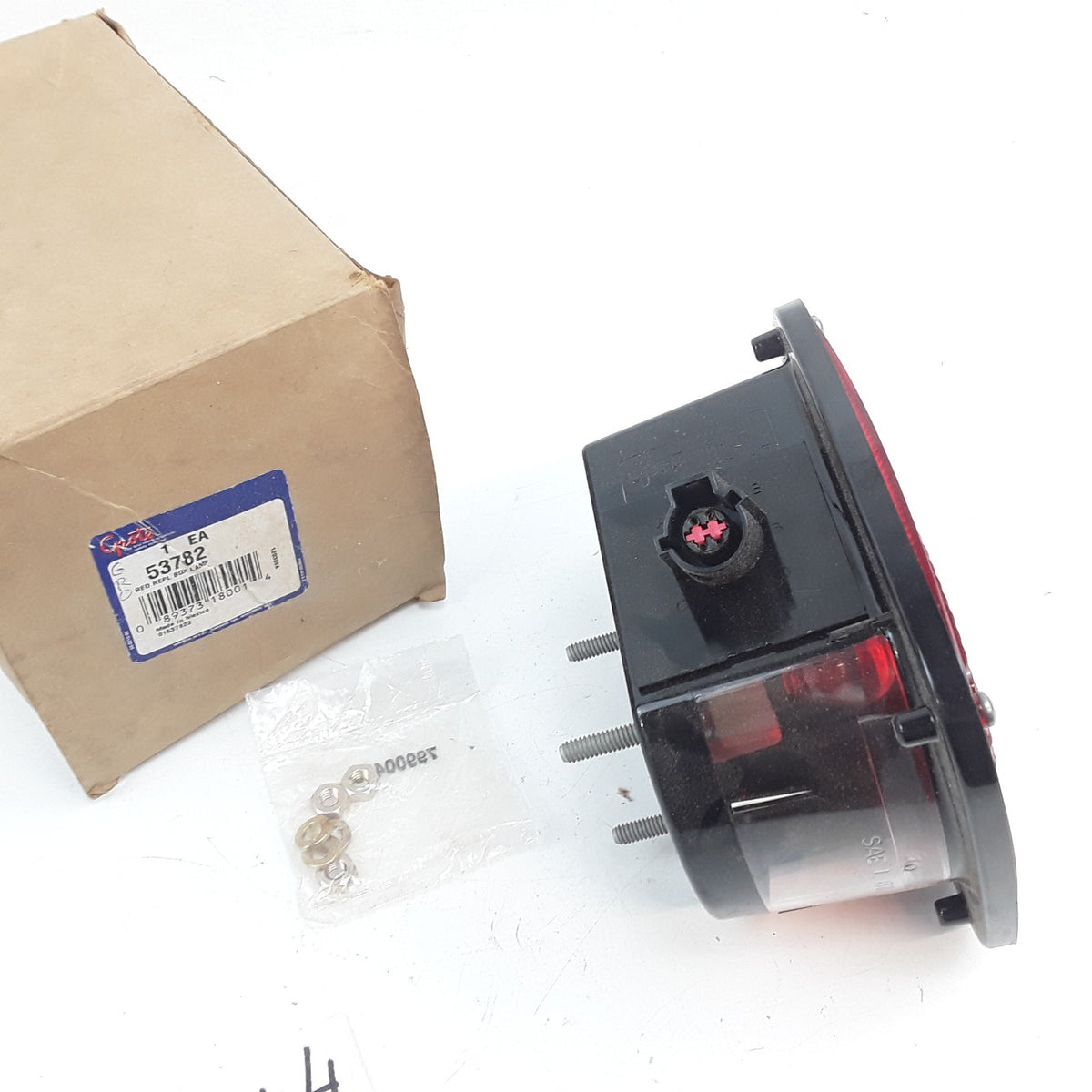 Grote 53782 Right Stop Tail Turn Box Light w/ License Window Fits Ford Trucks