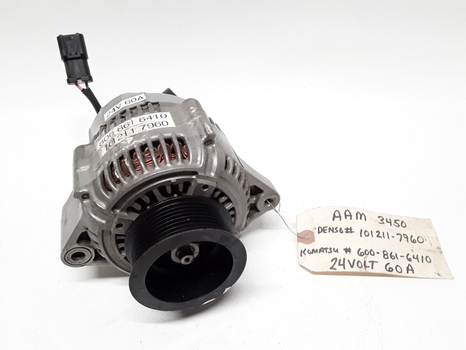 ALTERNATOR KOMATSU 6008616410 / 1012117960 24V 60A FAST FREE SHIPPING - HotCarParts