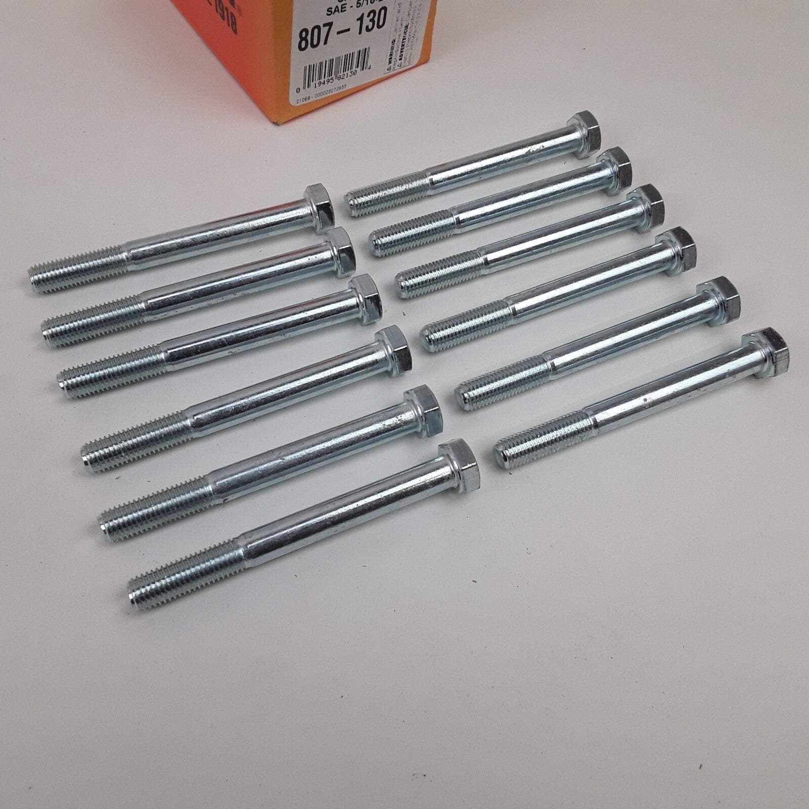 Multipurpose Car Truck Bolt Cap Screw-Hex Head-Grade 5- 5/16-24 x 3" Pack of 12