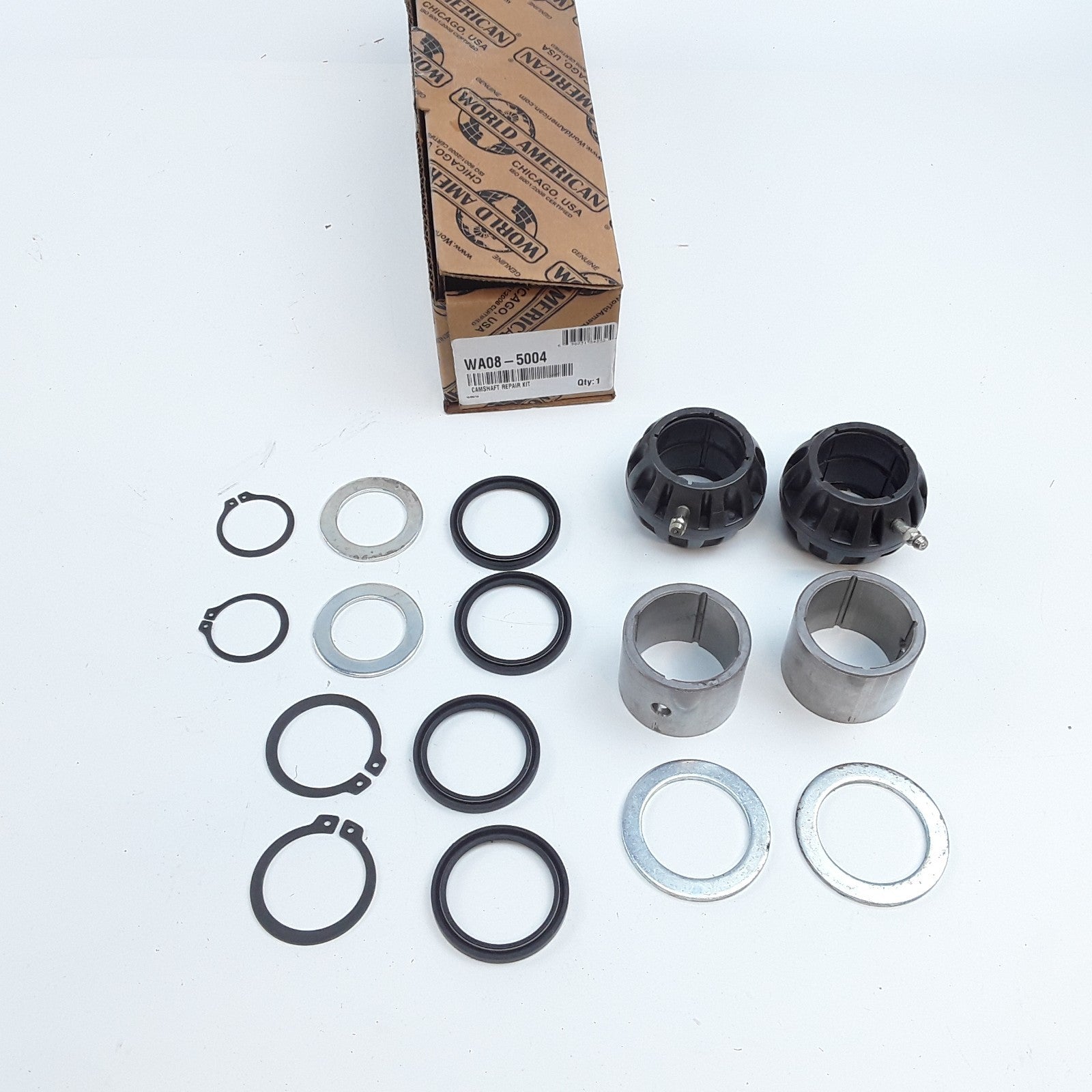 World American WA08-5004 Air Brake Camshaft Repair Kit For Dana 16-1/2" Diameter