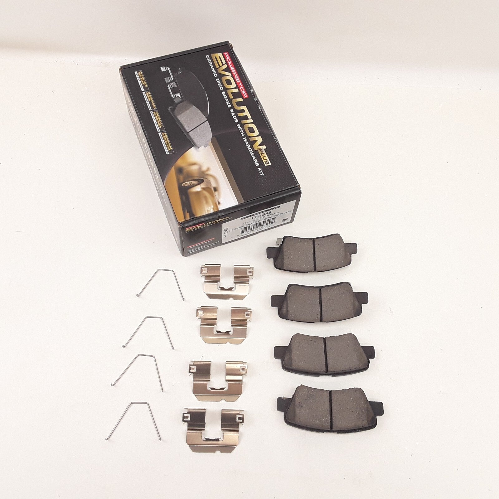 PowerStop 17-1848 Rear Disc Brake Pad Fits Kia Sportage Hyundai Tucson 2016-2024