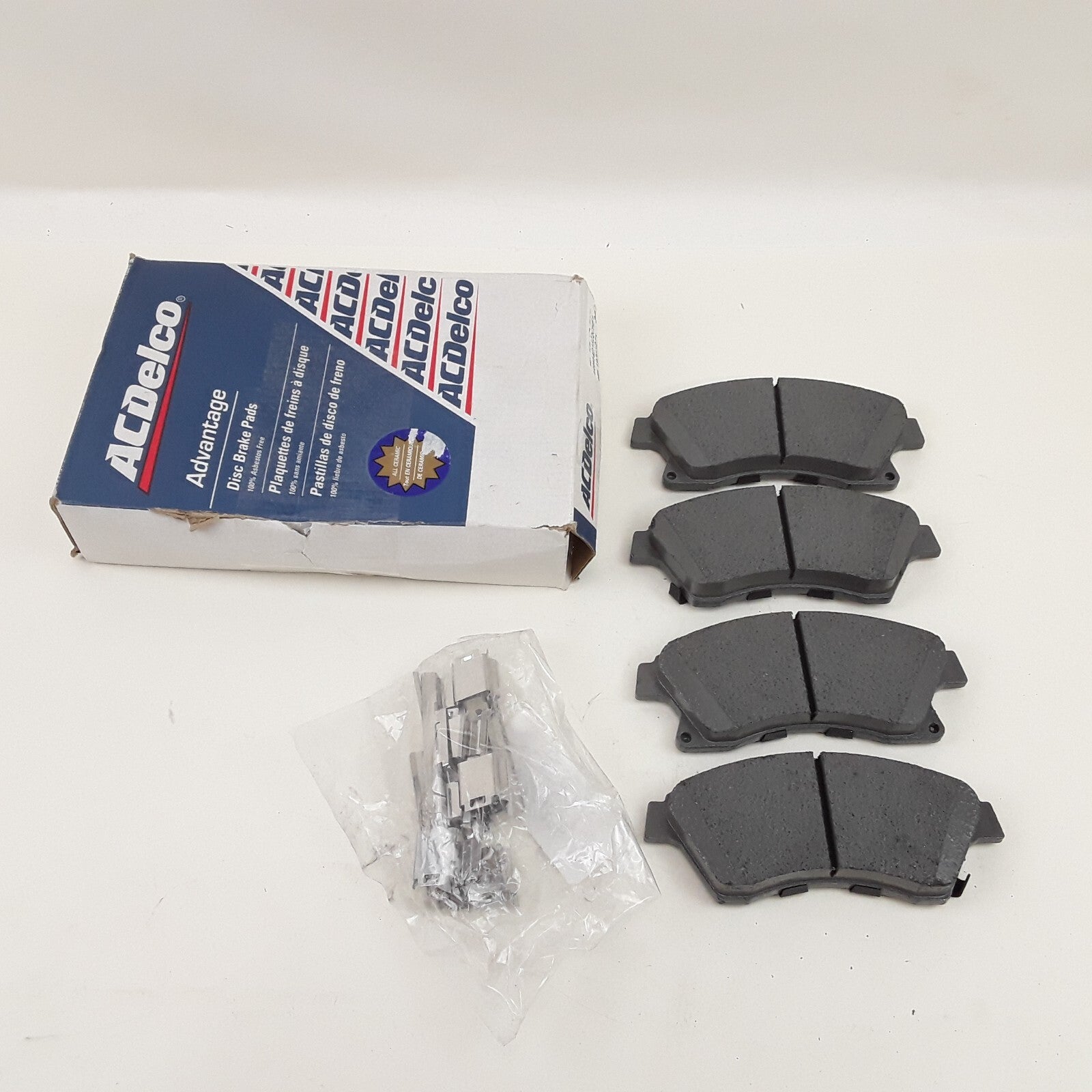 Disc Brake Pad Set Ceramic Fits Cadillac ATS 2013 Chevrolet Cruze 2010-2015