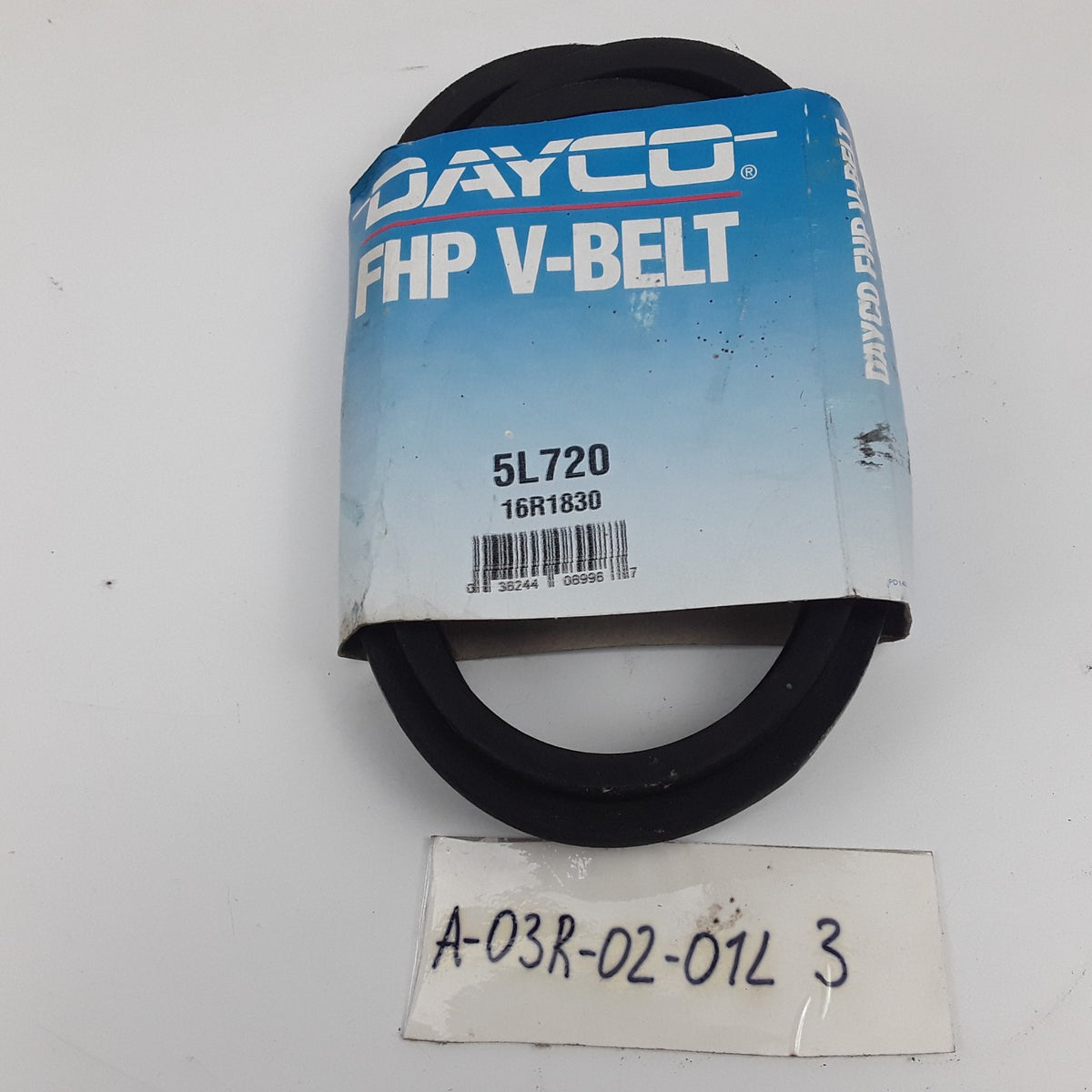 Dayco 5L720 FHP Medium Horse-Power V-Belt 5/8 in x 72 in Fits Bobcat