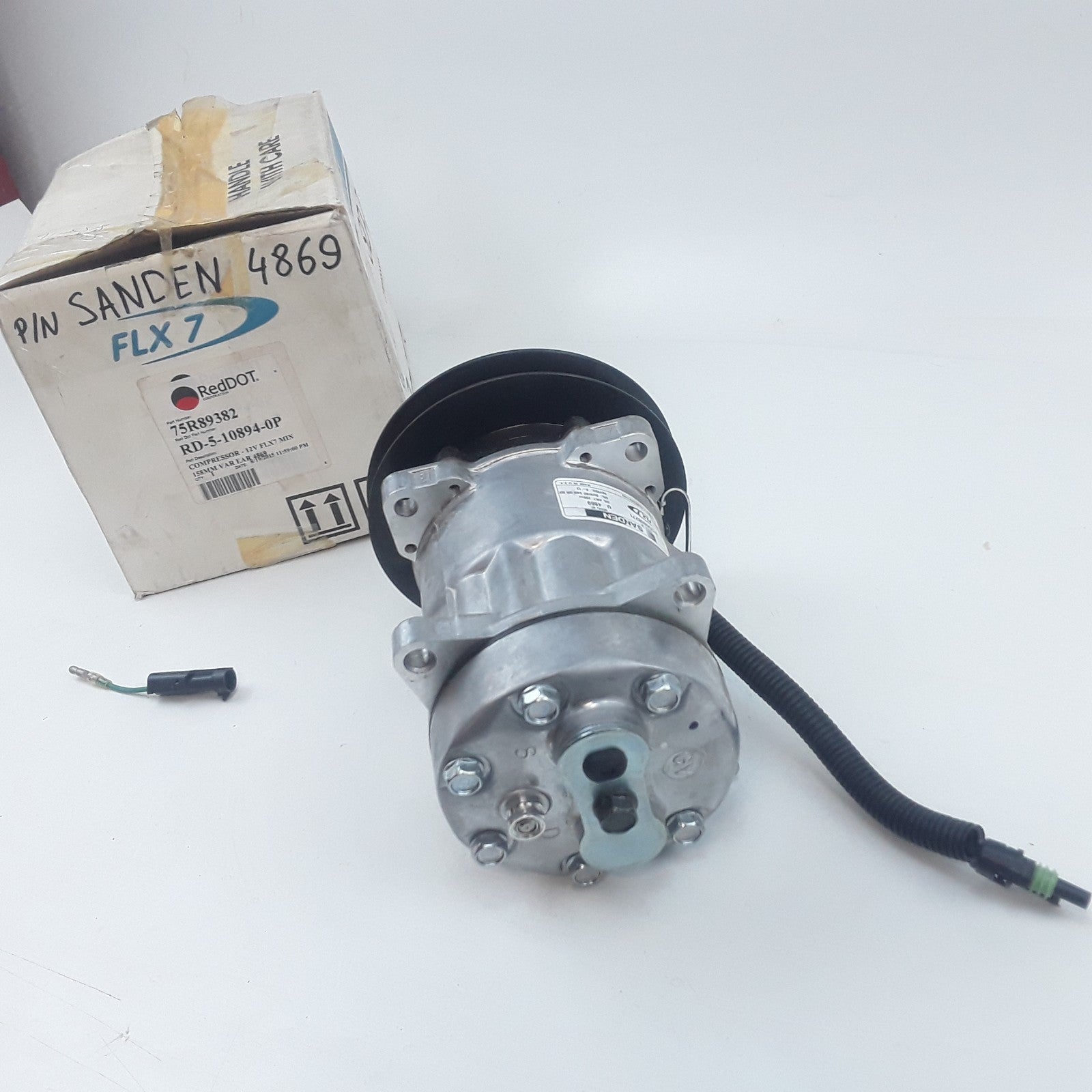 Red Dot 75R89382 A/C Compressor FLX7 Assembly Heavy Duty High Performance