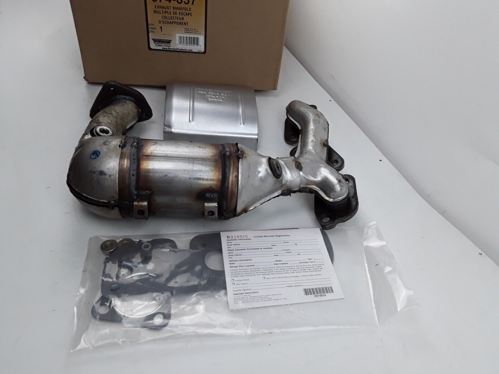 Catalytic Converter with Integrated Exhaust Manifold fits 2002-2006 MPV 3.0L-V6 - HotCarParts