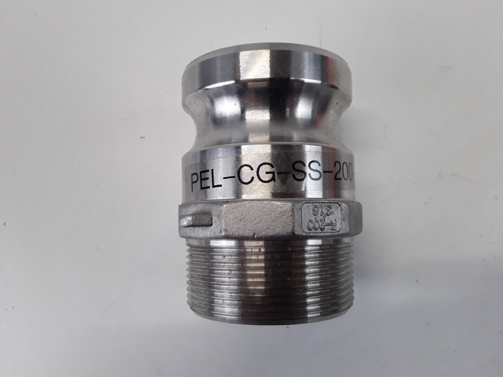 CAMLOCK CAM COUPLING 2" F200316 STAINLESS STEEL FOR TYPE F , PEL-CG-SS-200F - HotCarParts