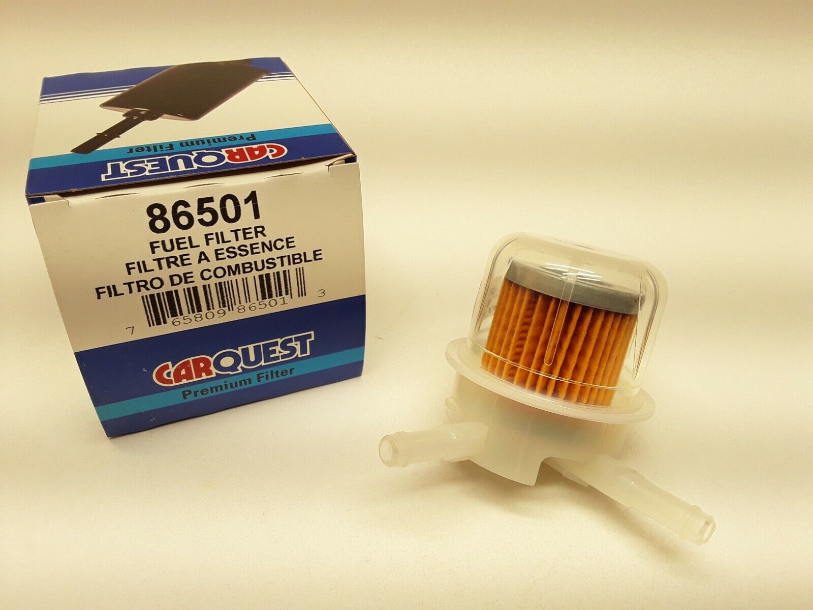 Gas Fuel Filter Car, Truck 1/4 , 3/8 Fits Subaru Justy 1987 1988 1989 1990 1991 - HotCarParts
