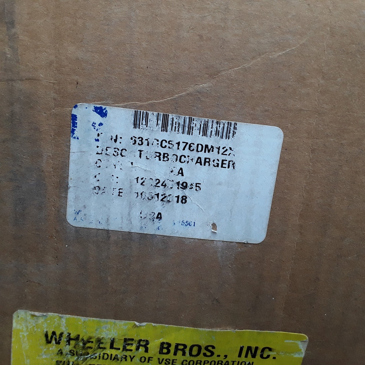 BorgWarner Model S430V Turbocharger Assembly p/n 477594 Fits Mack Diesel Trucks