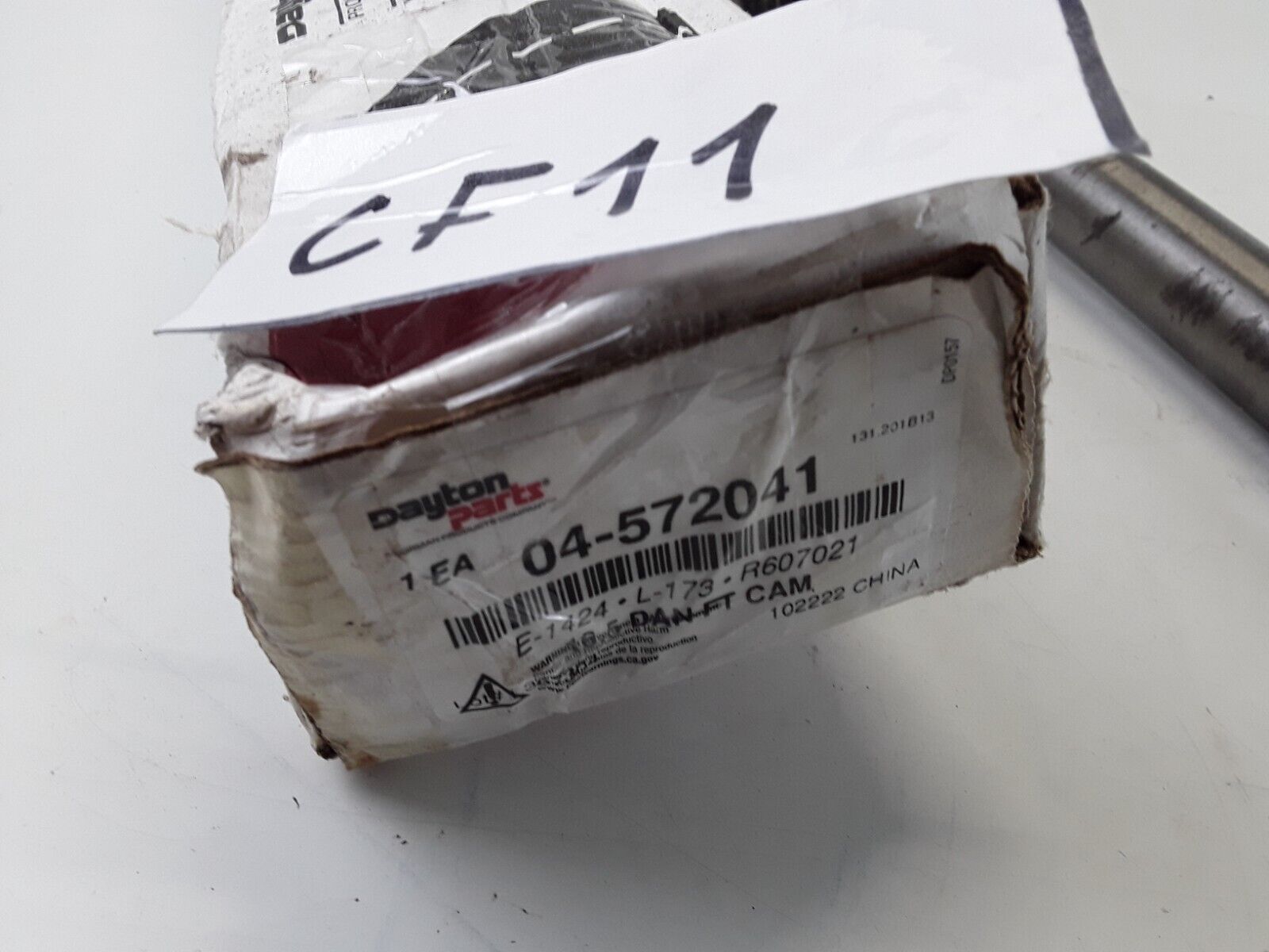 Dayton Parts 04-572041 Trailer Axle Rh Camshaft 20 7/16" Length 10 Spline E-1424 - HotCarParts