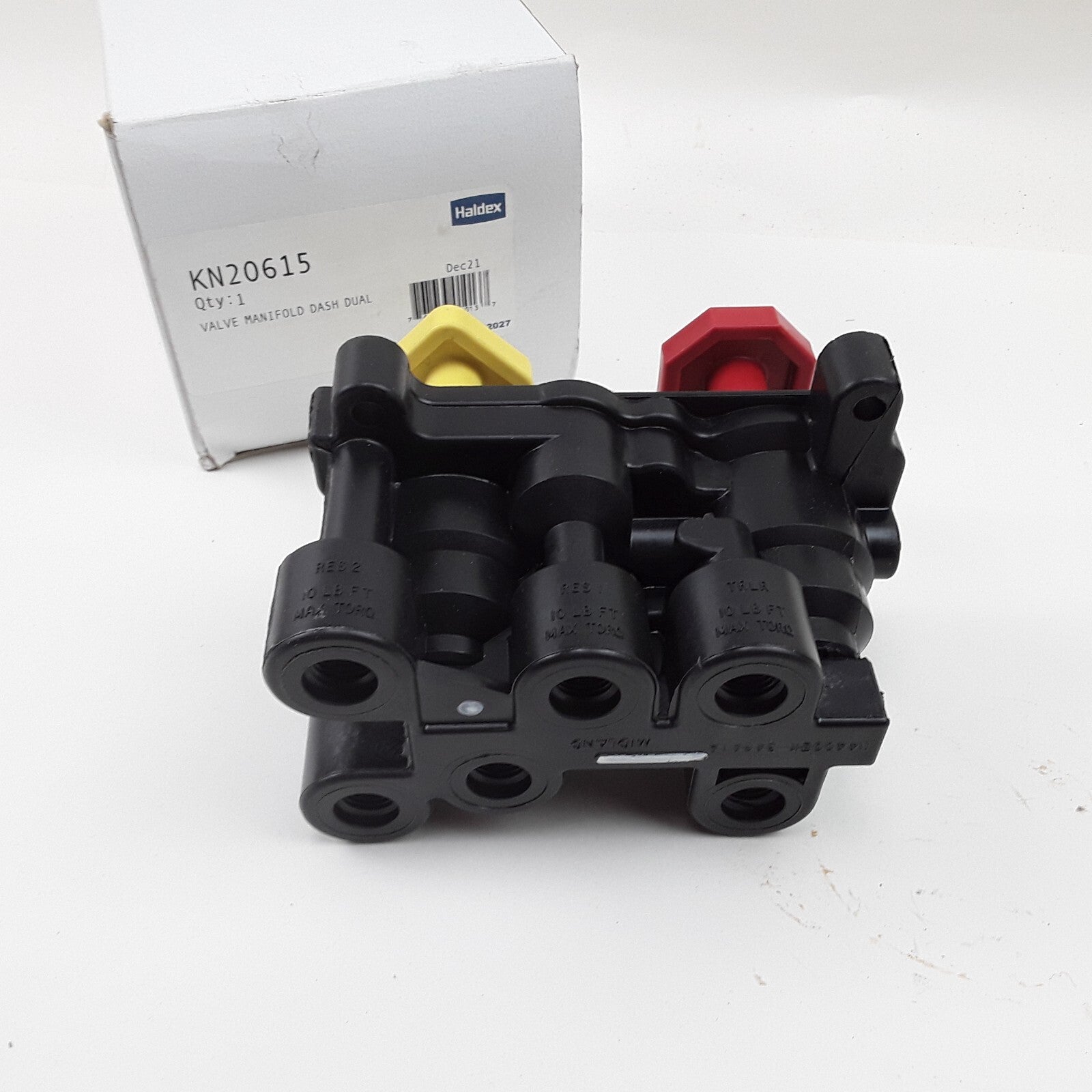 OEM Haldex KN20615 Manifold Dash Valve Air Supply and Parking Brake Heavy Duty