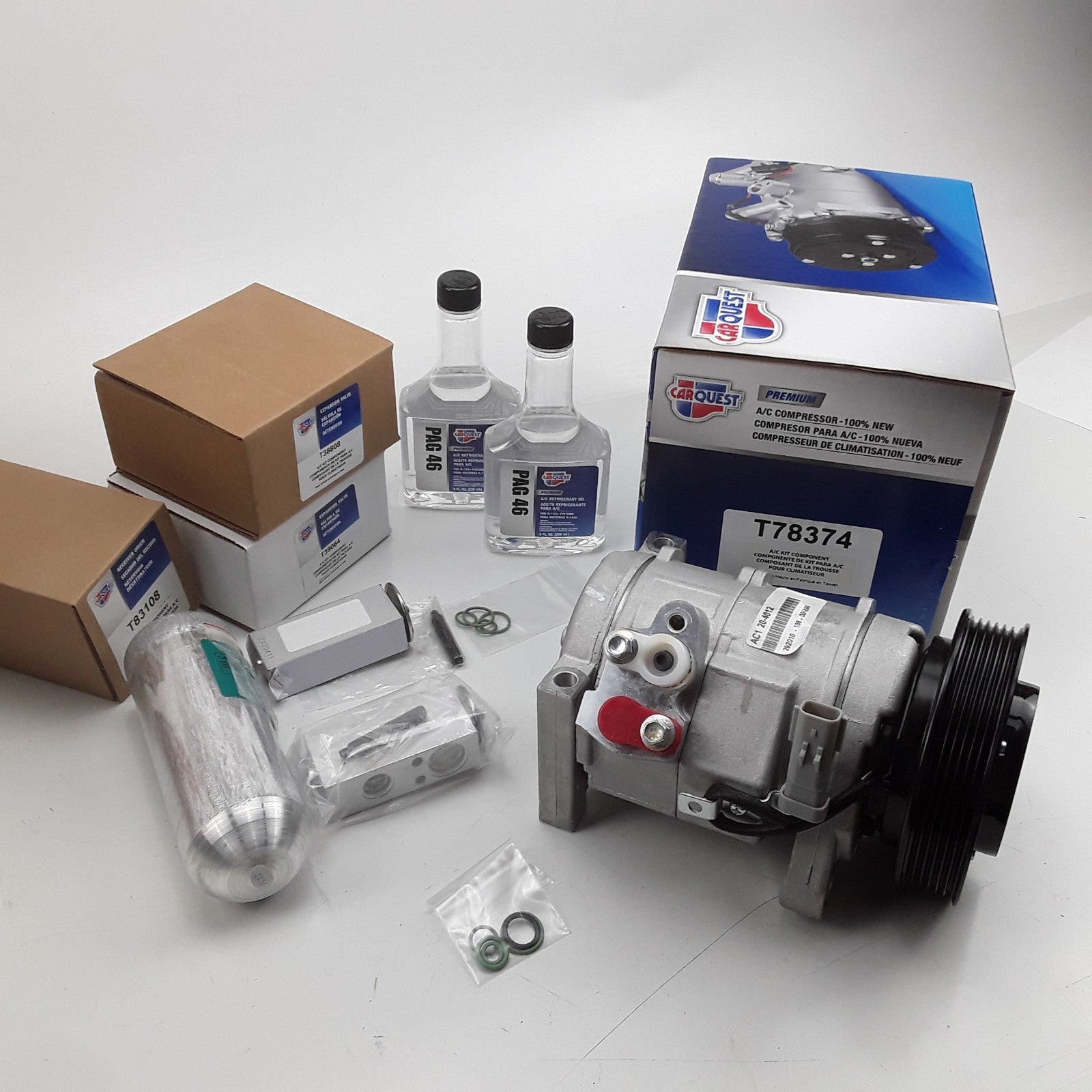 A/C Compressor Kit Assembly Fits Chrysler Town & Country Dodge Caravan 2001-2003