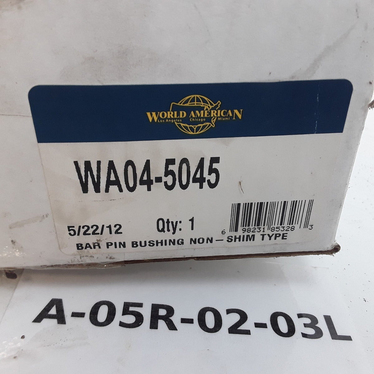 World American WA04-5045 Equalizer Beam End Bushing Fits Hendrickson Trucks