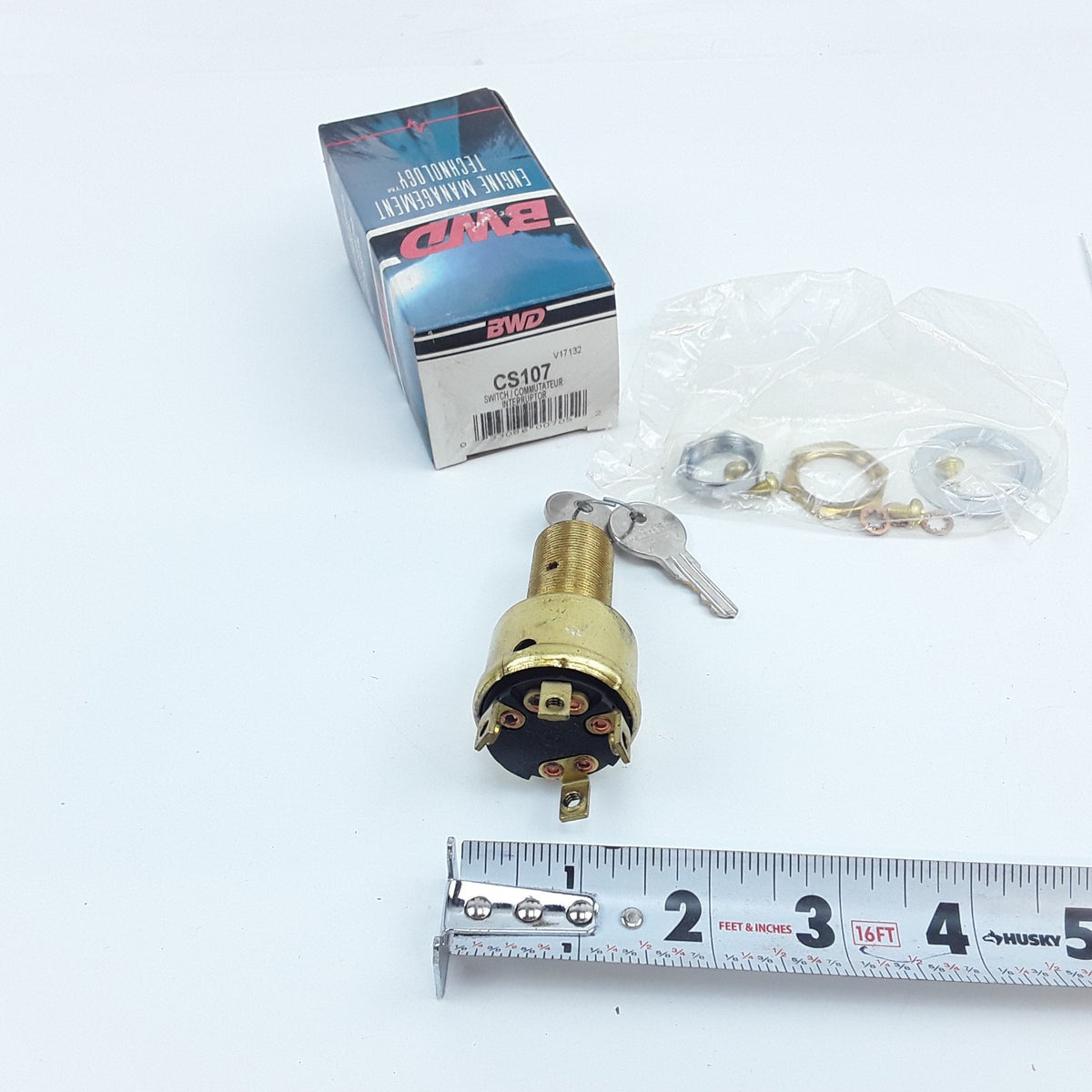BWD CS107 Ignition Starter Switch Replaces 88921899 U1411 SW27 LS319 53-27577