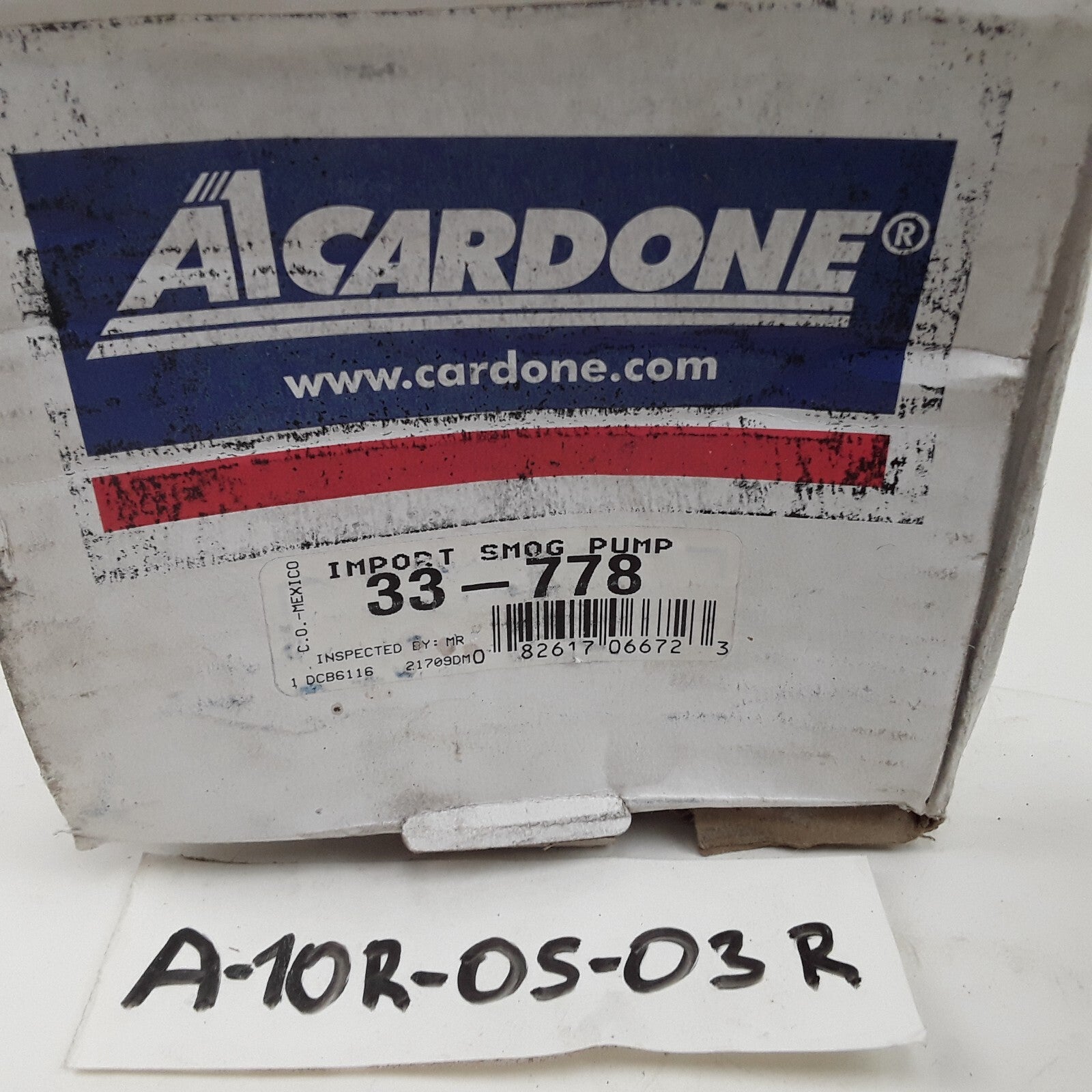 Cardone 33-778 Secondary Air Injection Pump Fits Toyota Pickup (1988 - 1990)
