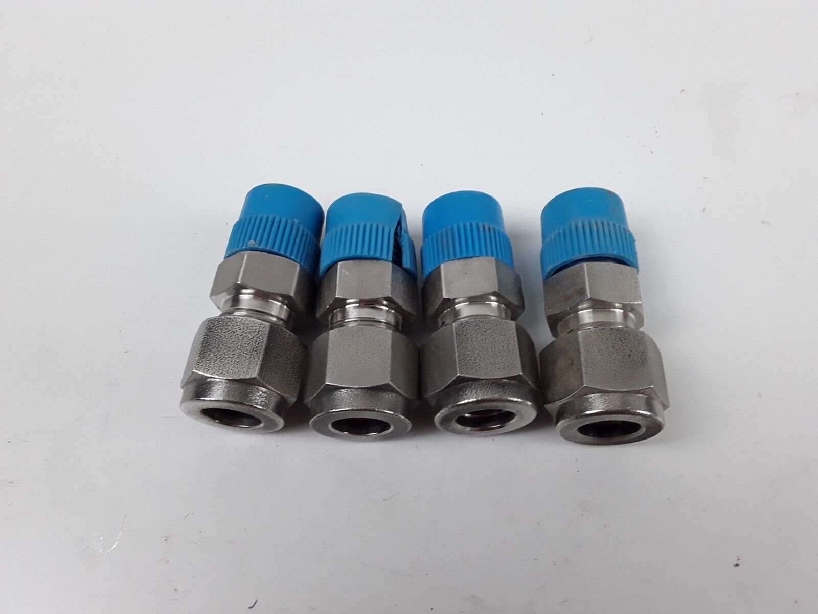 SYNC-LOK 13/4315 13/4314 Stainless Tube Compression Fitting Connector 1/2 4pcs - HotCarParts