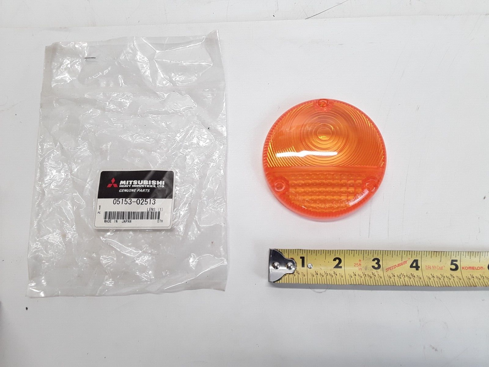 Stanley 044-6475 Fits CAT Lift Truck 05153-02513 Lens Amber Fast Free Shipping - HotCarParts