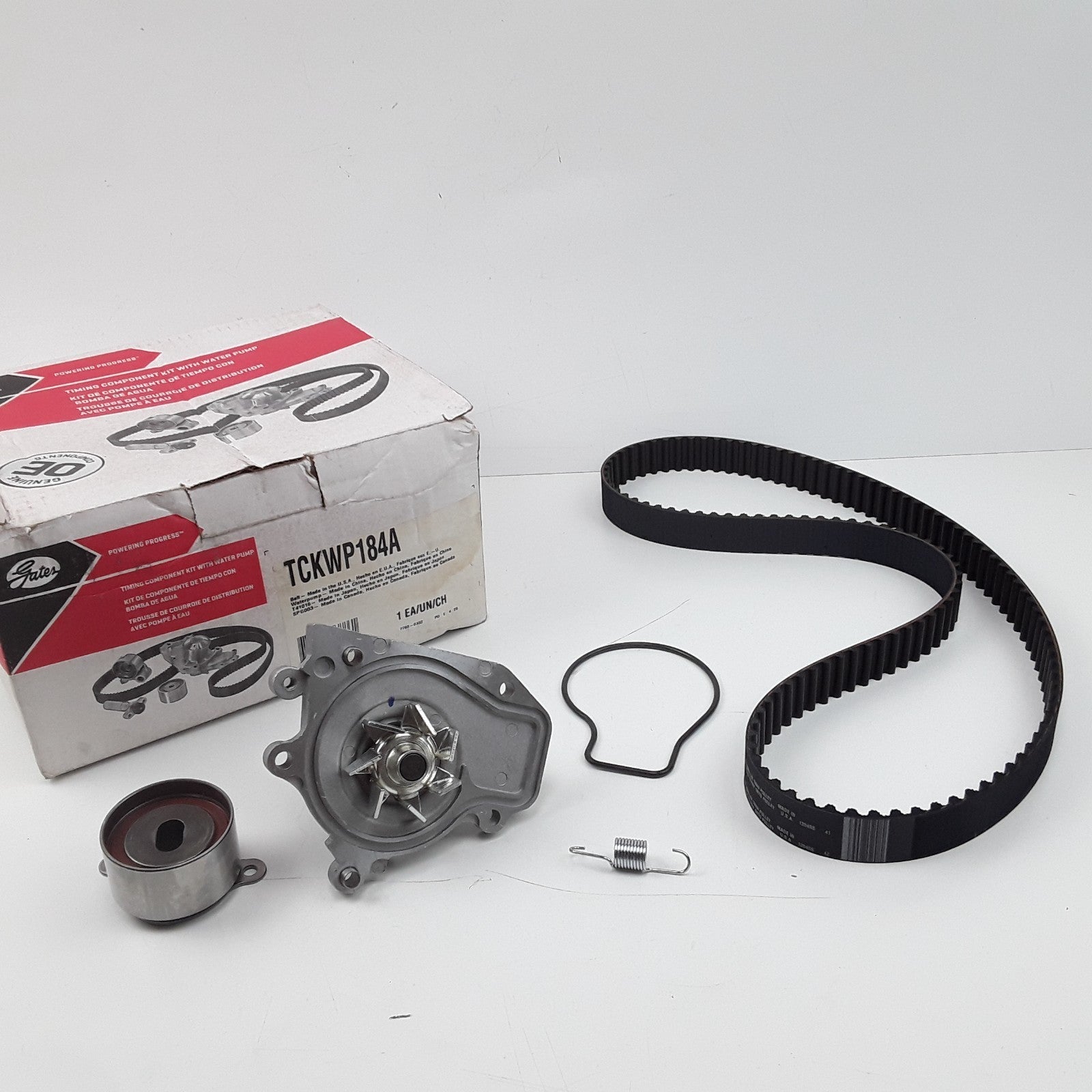 Gates TCKWP184A Engine Timing Belt Kit with Water Pump Fit Acura Integra 1996-01