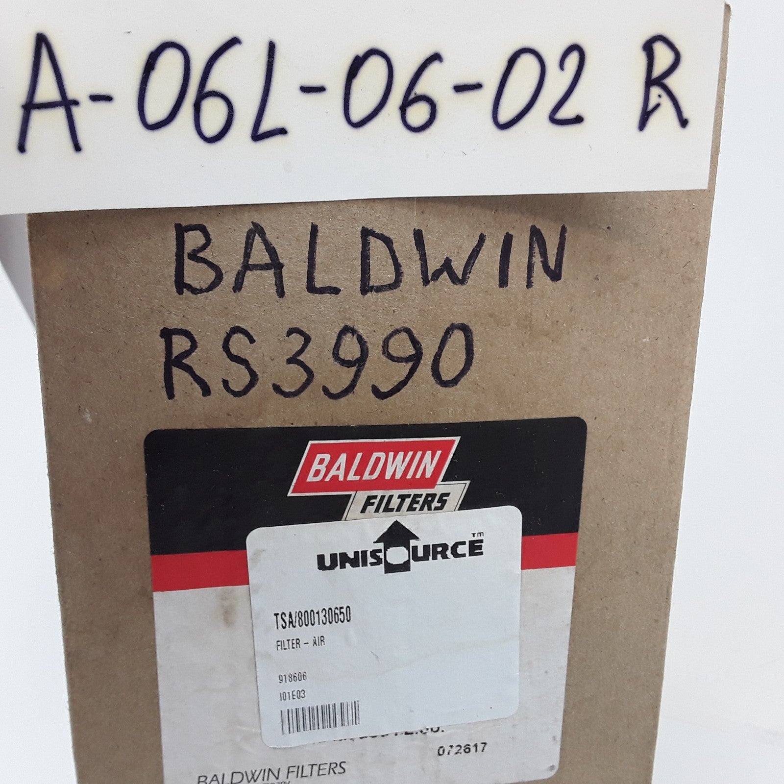 Baldwin RS3990 Air Filter Assembly Fits Kubota Forklift Engine