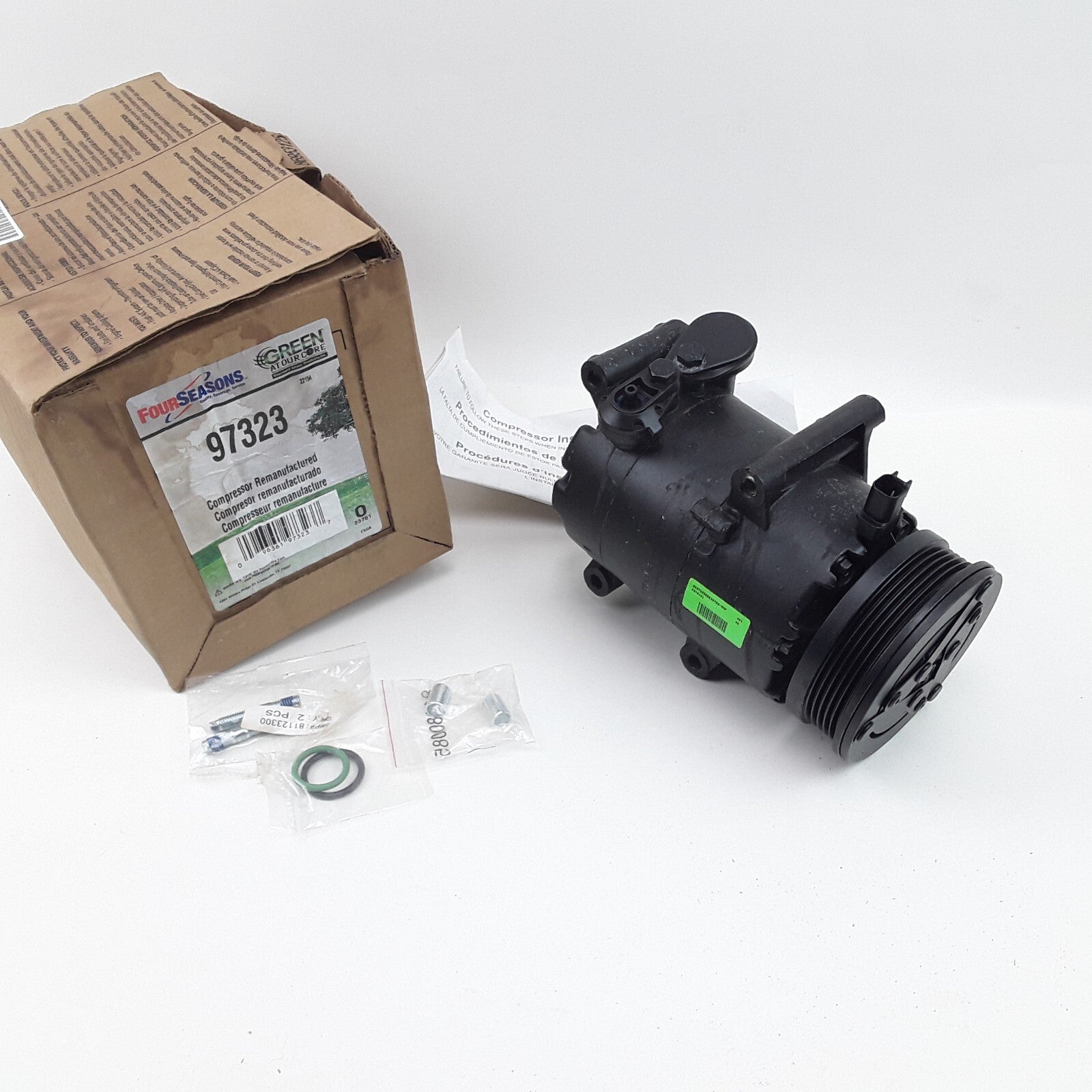 Reman A/C Compressor Fits Ford Escape 2013-2014 Ford Focus 2012-2014