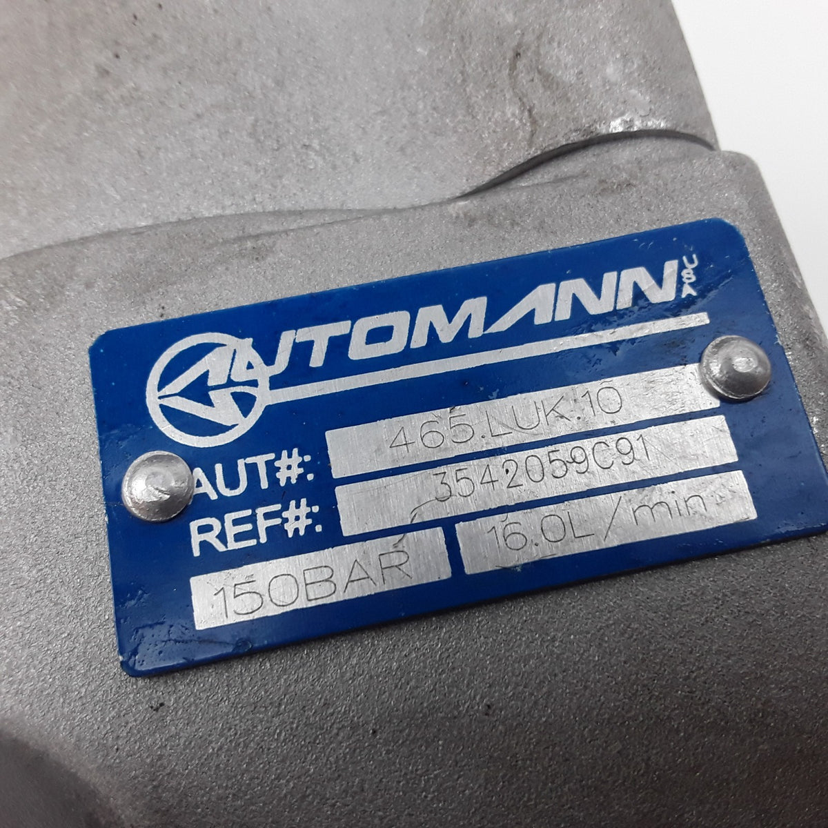 Automann 465.LUK.10 Power Steering Pump Right-hand Rotation For IHC 3542059C91