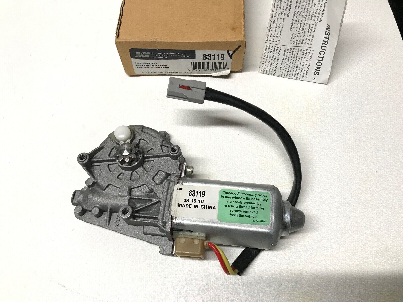 Power Window Motor Front Right ACI/Maxair 83119 for FORD FAST SHIPPING - HotCarParts