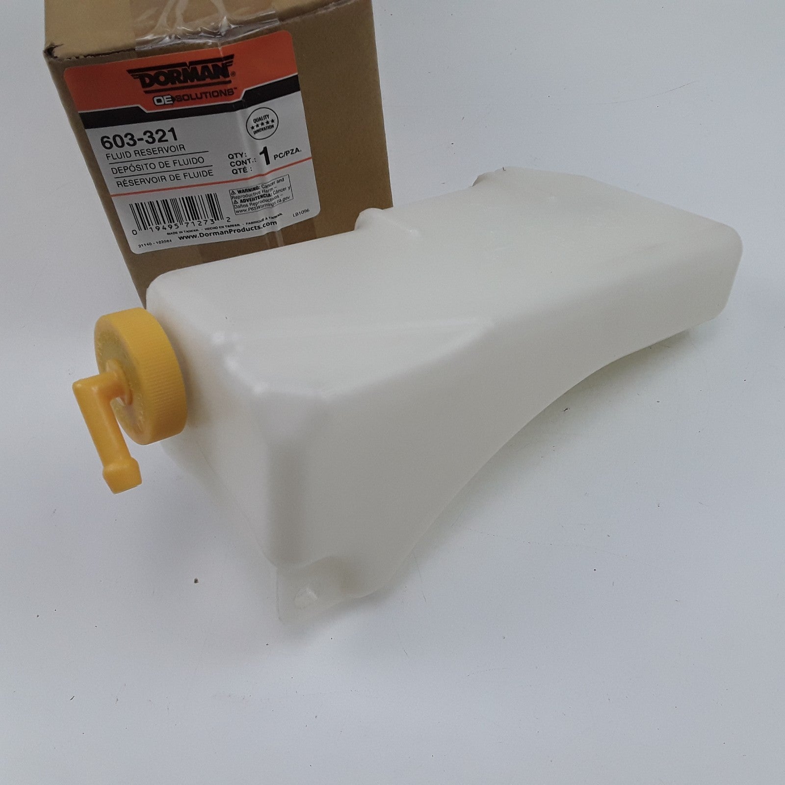 Dorman 603-321 Front Engine Coolant Reservoir Fits Honda Fit (2006 2007 2008)
