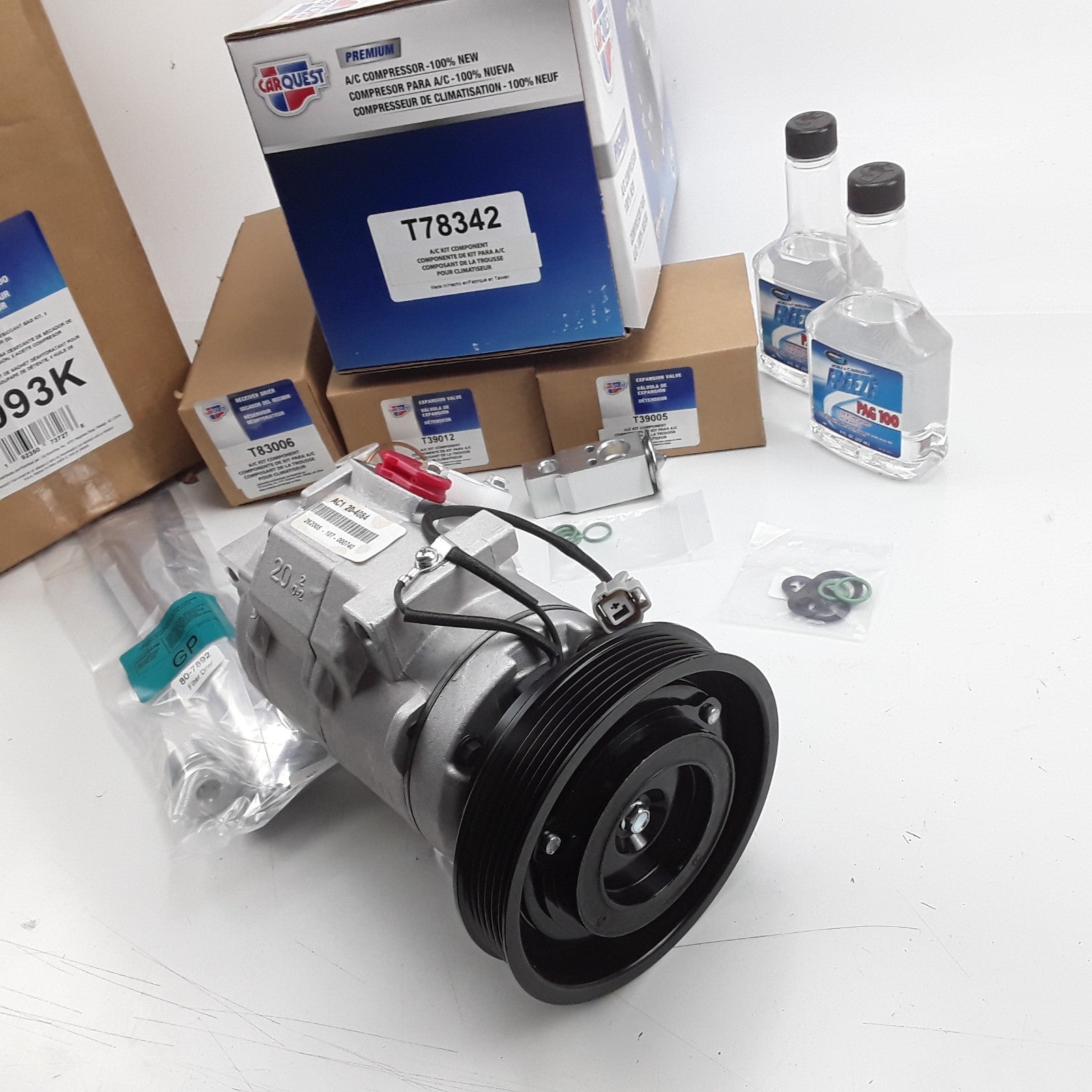 A/C Compressor Kit Assembly Fits Honda Odyssey 1999 2000 2001 2002 2003 2004