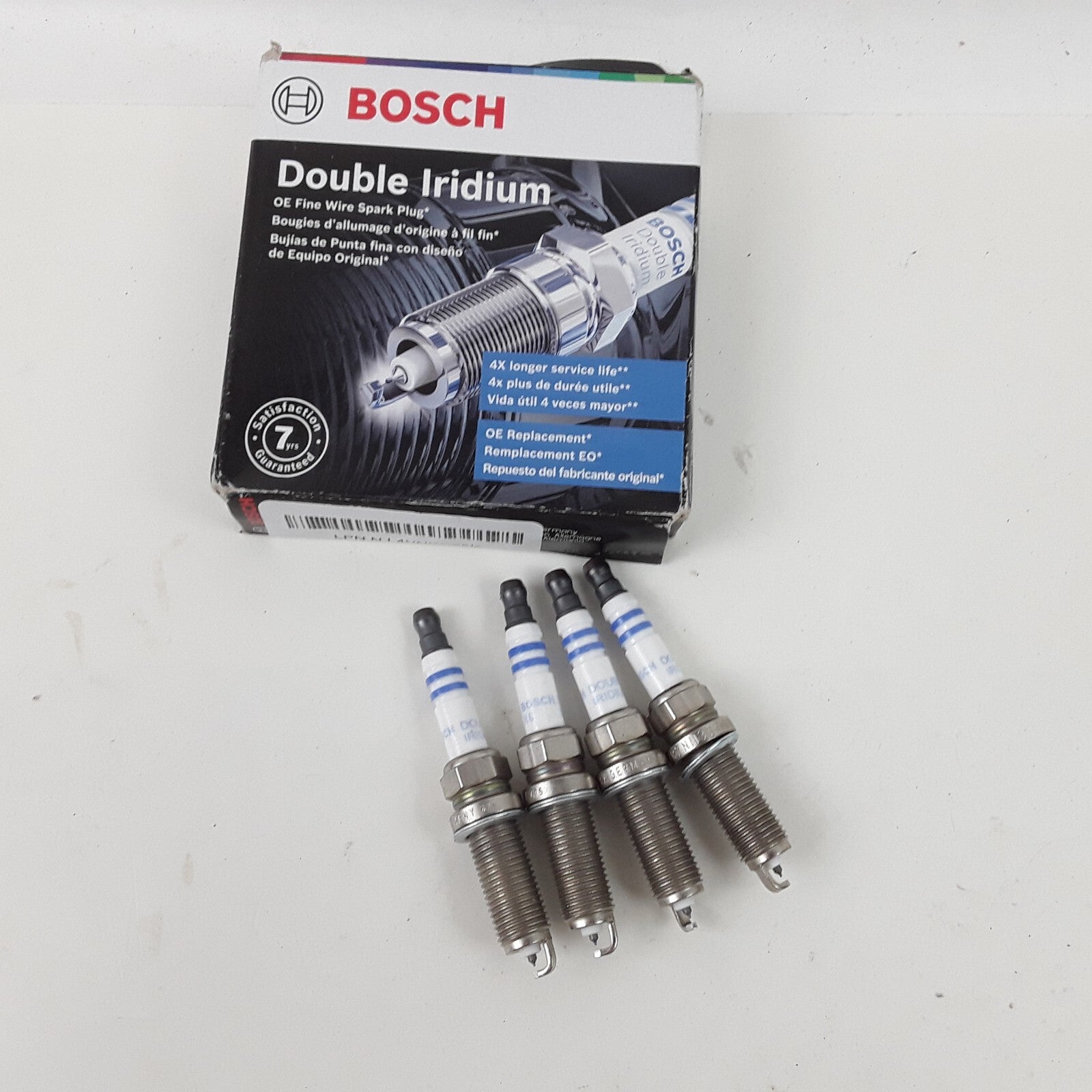 Spark Plugs Double Iridium Fits Infiniti M35h 2012 Nissan TITAN XD 2016 17 19 24