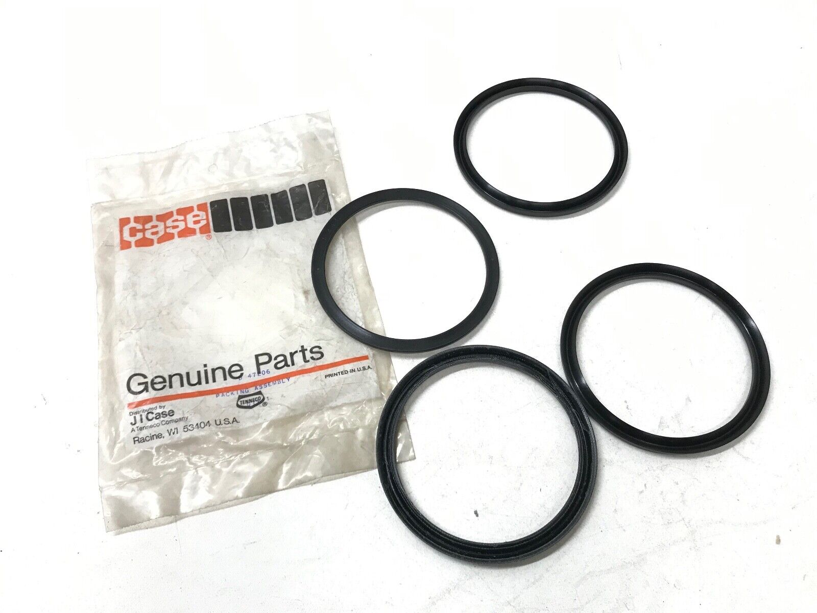 4 PCS. - GENUINE CASE # D47206 Packing Seal Ring Set FAST SHIPPING - HotCarParts