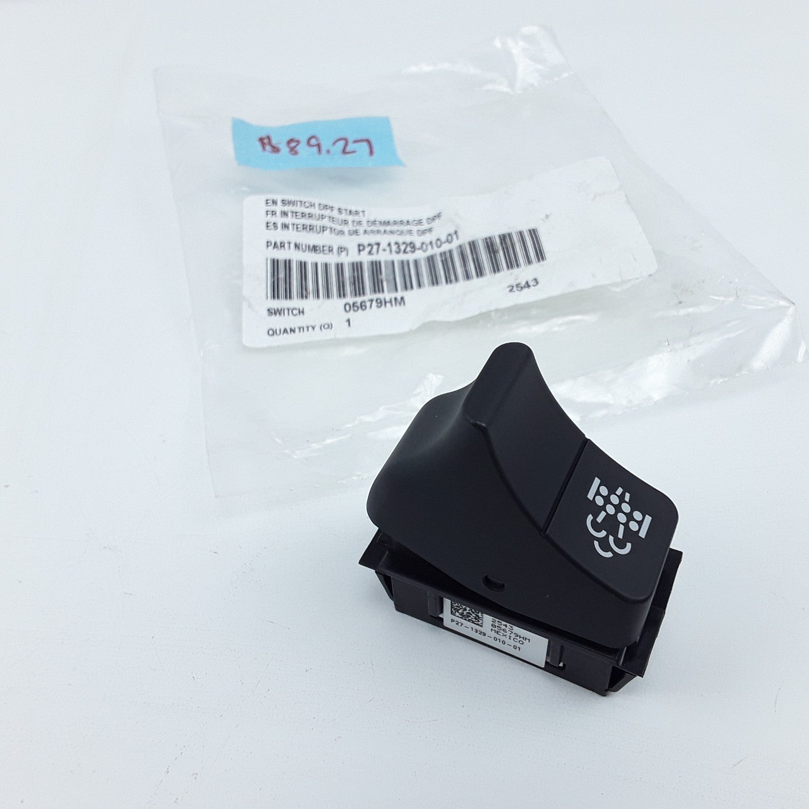 Diesel Particulate Filter (DPF) Regeneration Switch Fits Kenworth Trucks