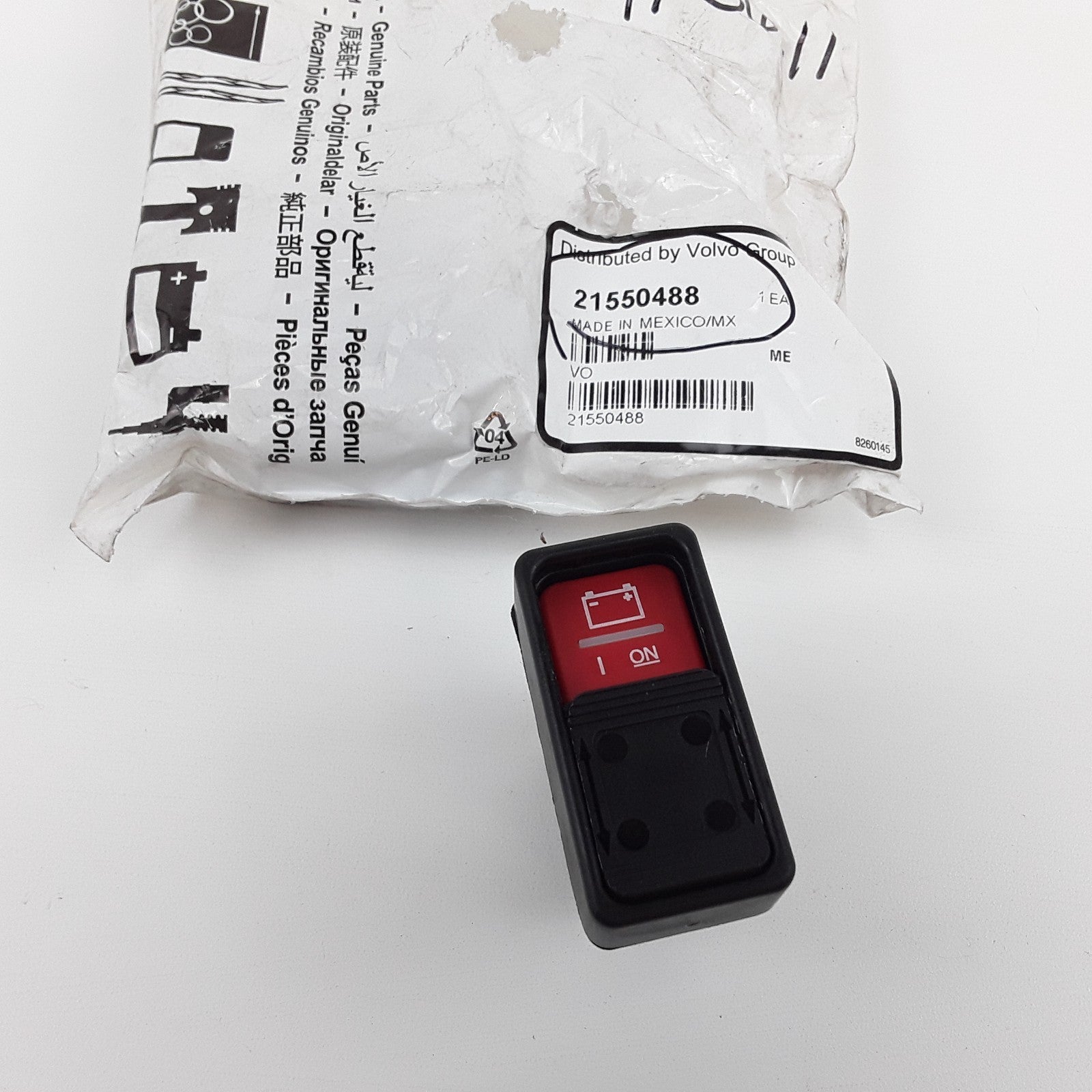 Battery Cut-Off Switch For Volvo VNL VNM FH FM & FMX Mack Granite (GU) Series