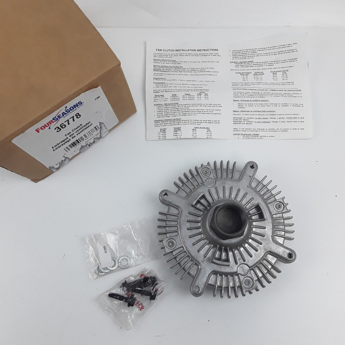 Fan Clutch Fits Mazda B2300 Ford Ranger F-100 Ranger (2001 2002 2003 2004-2010)
