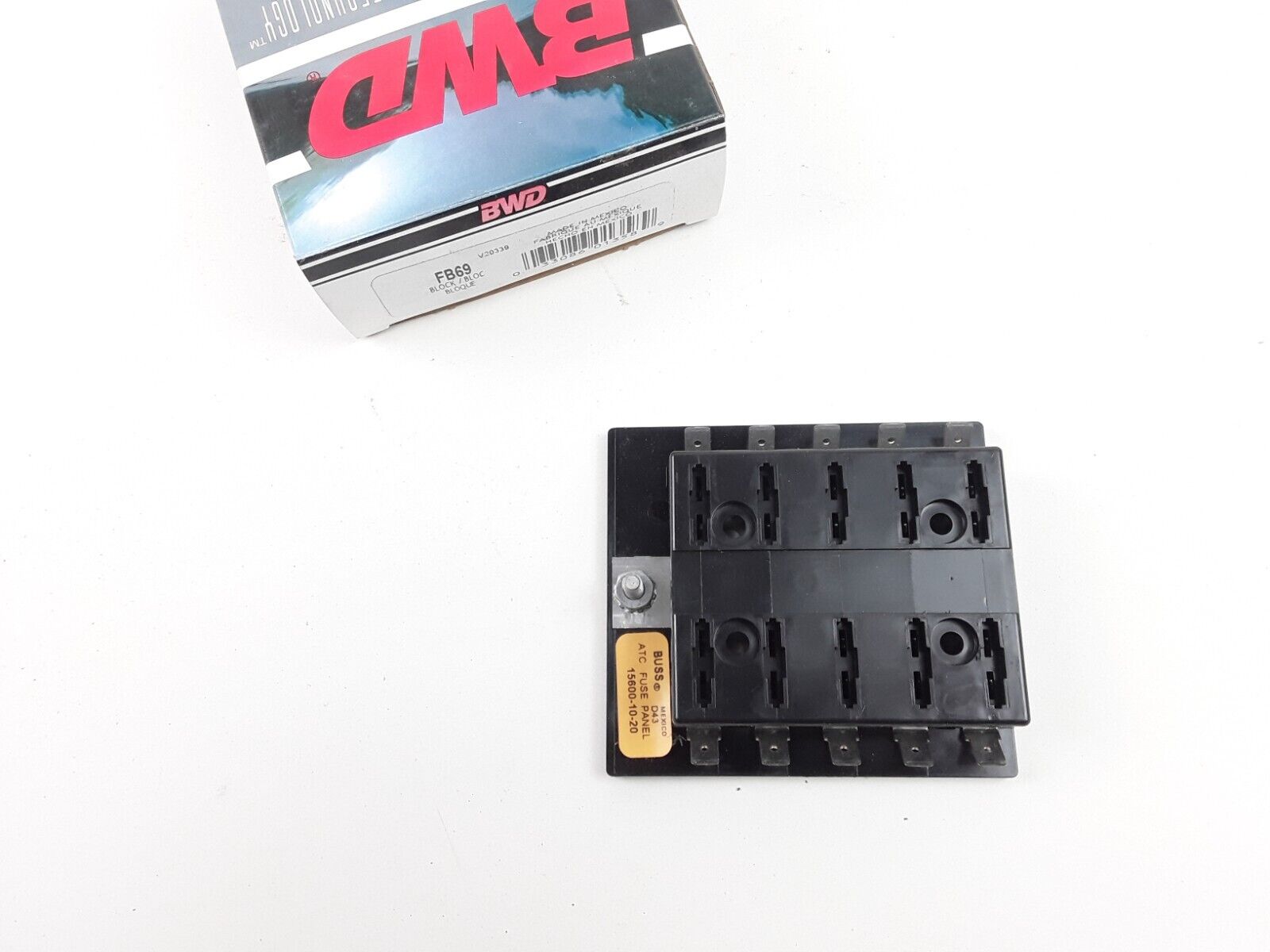 Fuse Block For 10 Fuses bwd FB69 cross p/n 19139889 , 46377-10 , 6G1047 , FH123