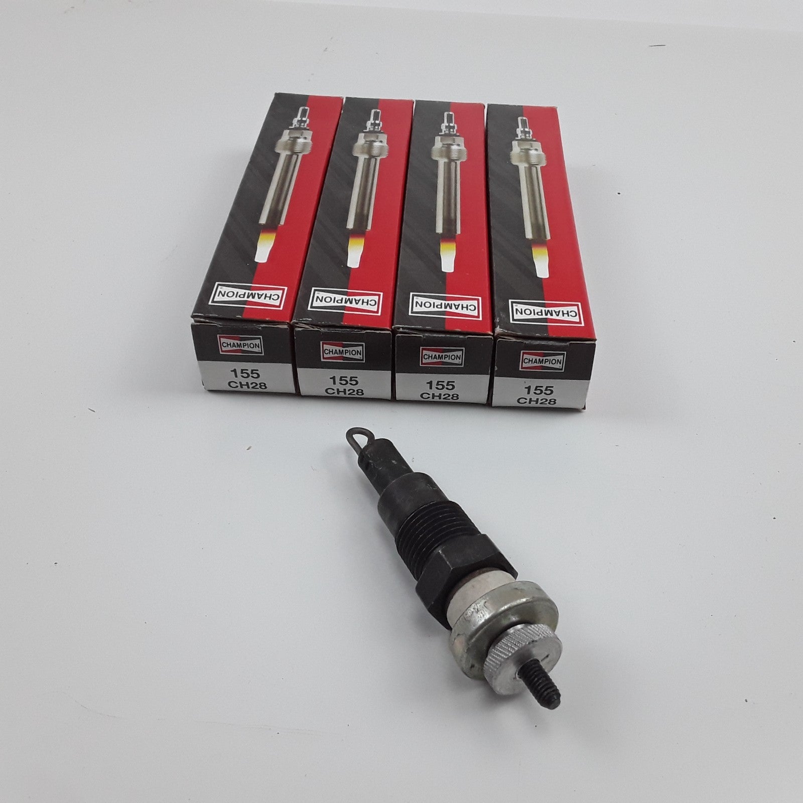 4 Champion 155 Glow Plug Fits Mercedes-Benz 190D 180D 190DB 170 D 1949 1950-1965