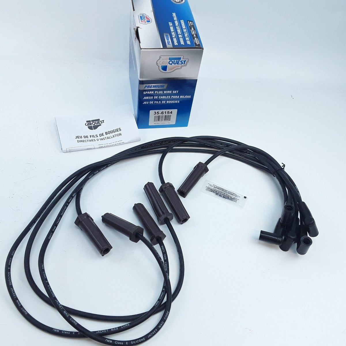Spark Plug Wire Set Fits Chevrolet Pontiac Buick (1997 1998 1999 2000 2001-2009)