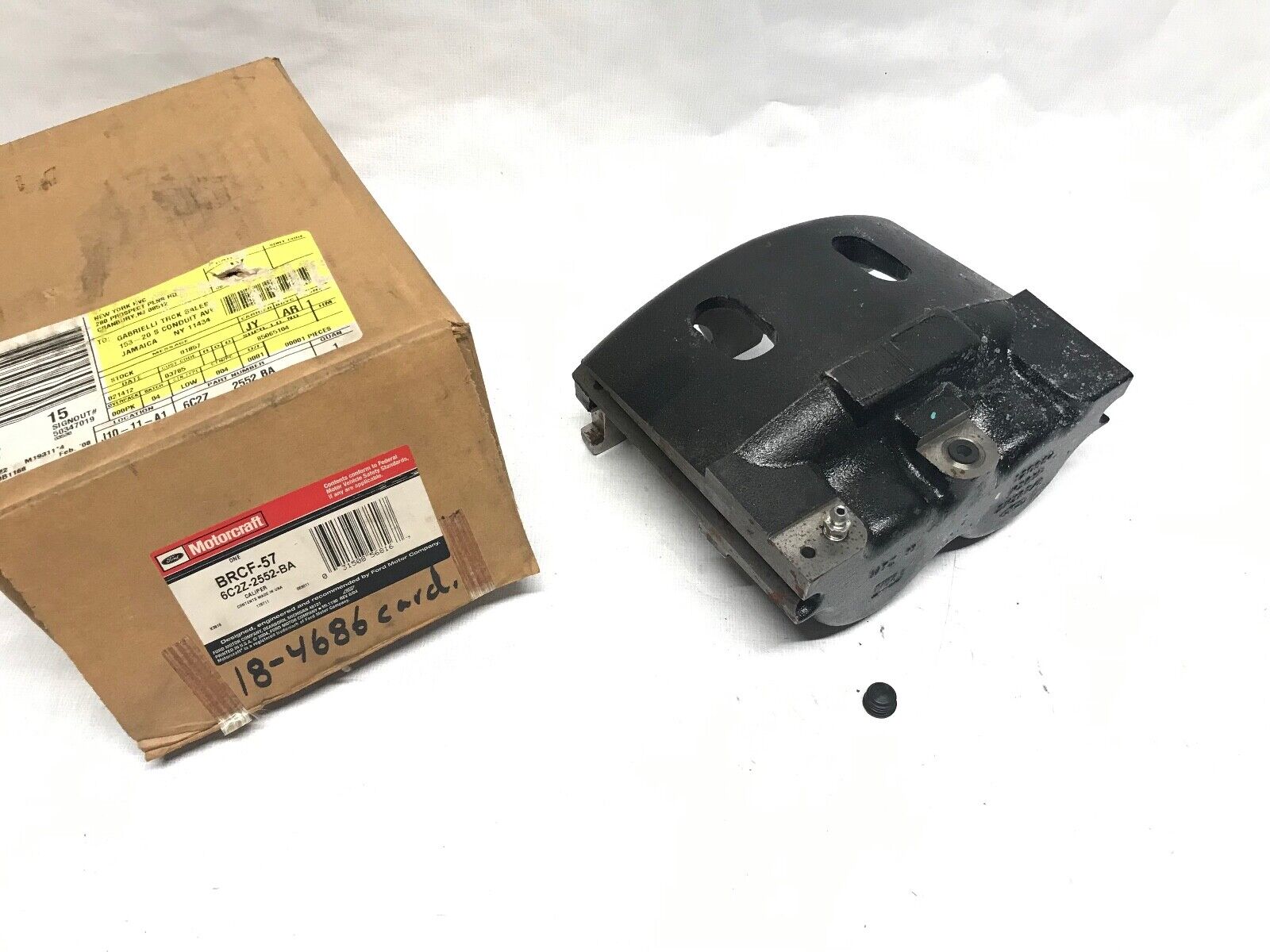 Disc Brake Caliper-Un-loaded Caliper Rear Right fits 05-07 Ford E-450 Super Duty - HotCarParts