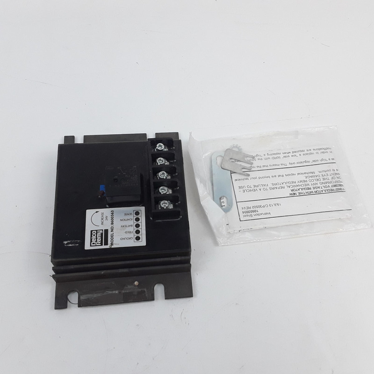 Delco Remy 8600563 Voltage Regulator 24 Voltage Fits Transit Coach School Buses