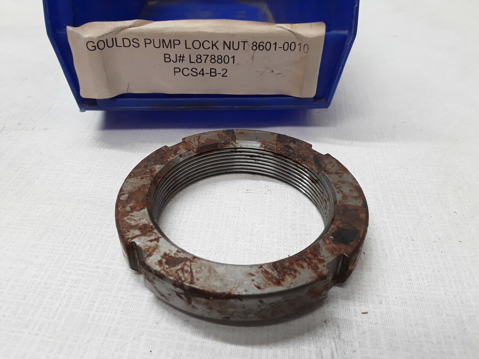 GOULDS PUMP LOCK NUT 8601-0010 FAST FREE SHIPPING - HotCarParts